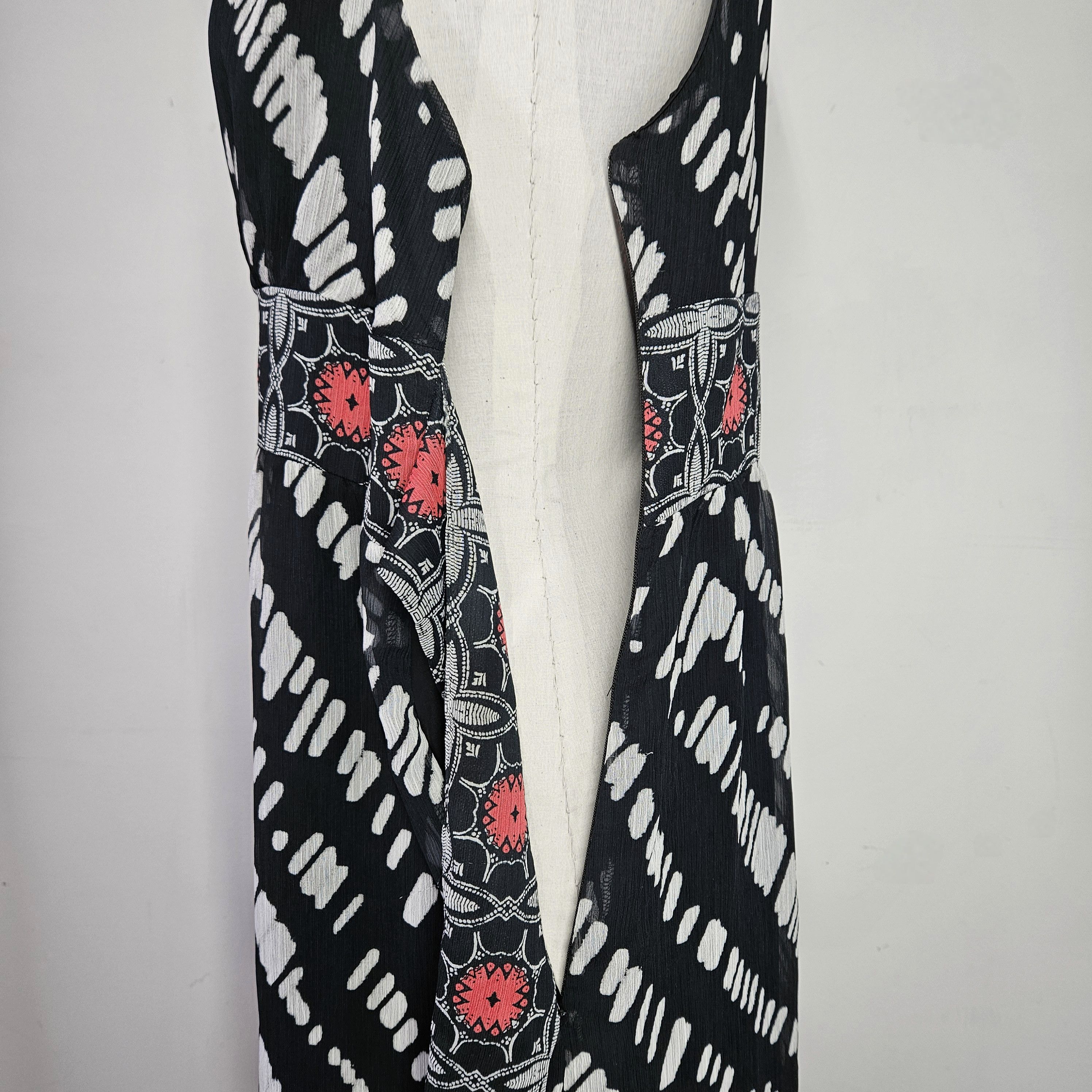 Other Axcess Size L Dress Belted Waist Sleeveless Bias Size L / US 10 / IT 46 - 7 Thumbnail
