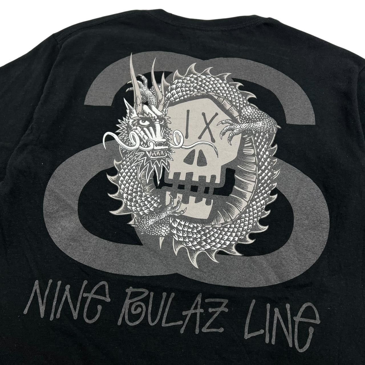 Stussy Vintage Stussy NRL Nine Rulaz Line Dragon T-Shirt - Small Size US S / EU 44-46 / 1 - 3 Thumbnail