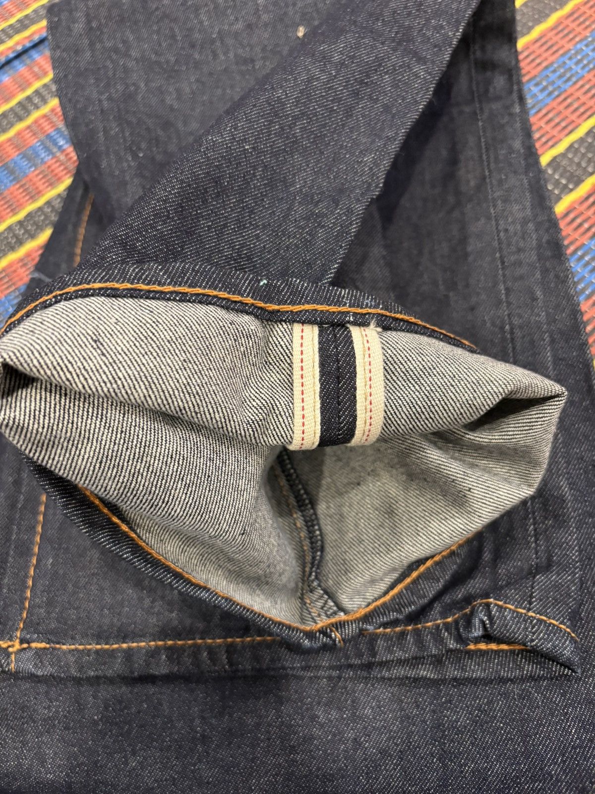 Red Monkey RMC Selvedge Denim Jeans Size US 36 / EU 52 - 7 Thumbnail
