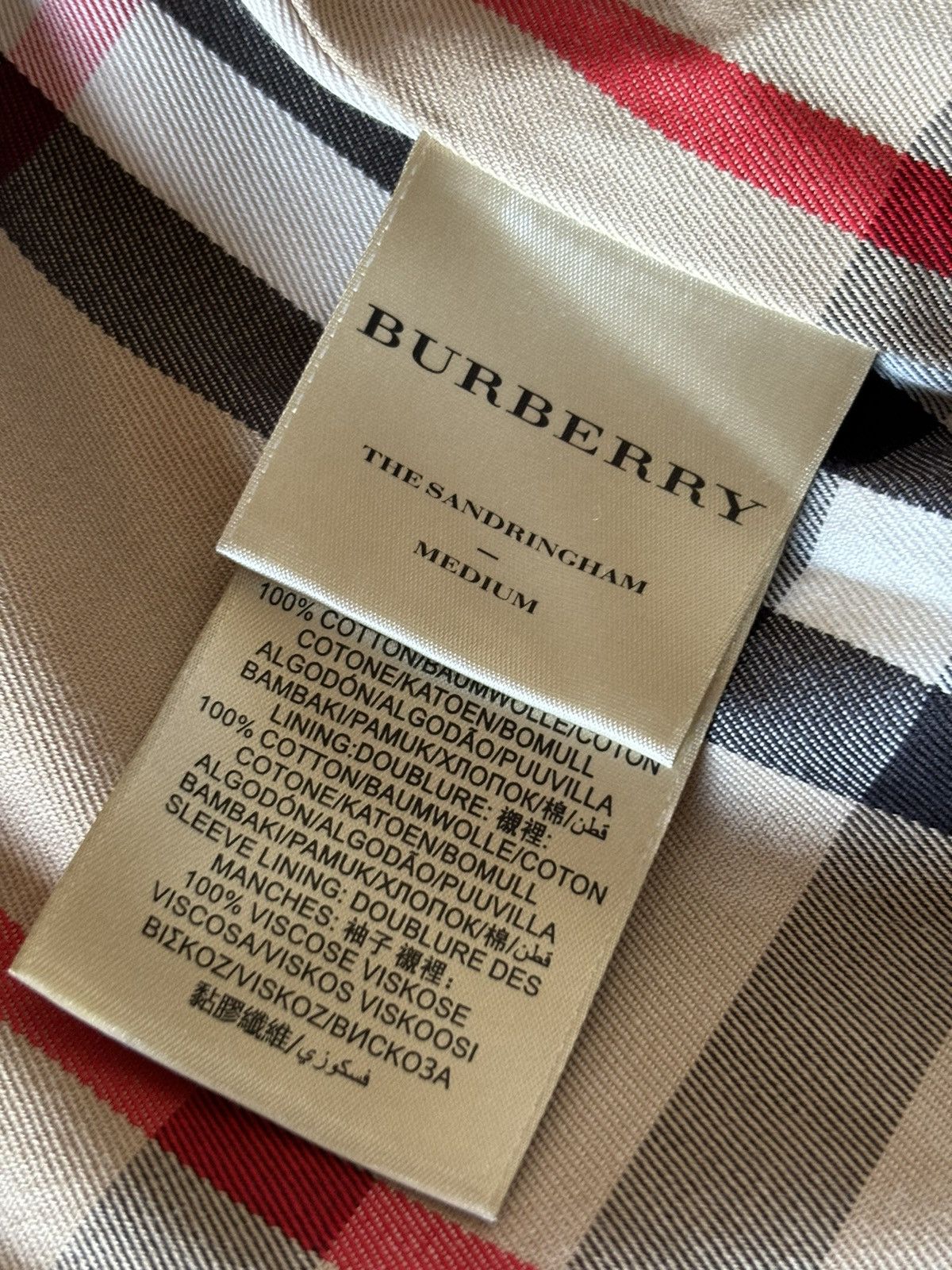 Burberry Burberry Sandringham Heritage Trench Coat Size US M / EU 48-50 / 2 - 6 Thumbnail
