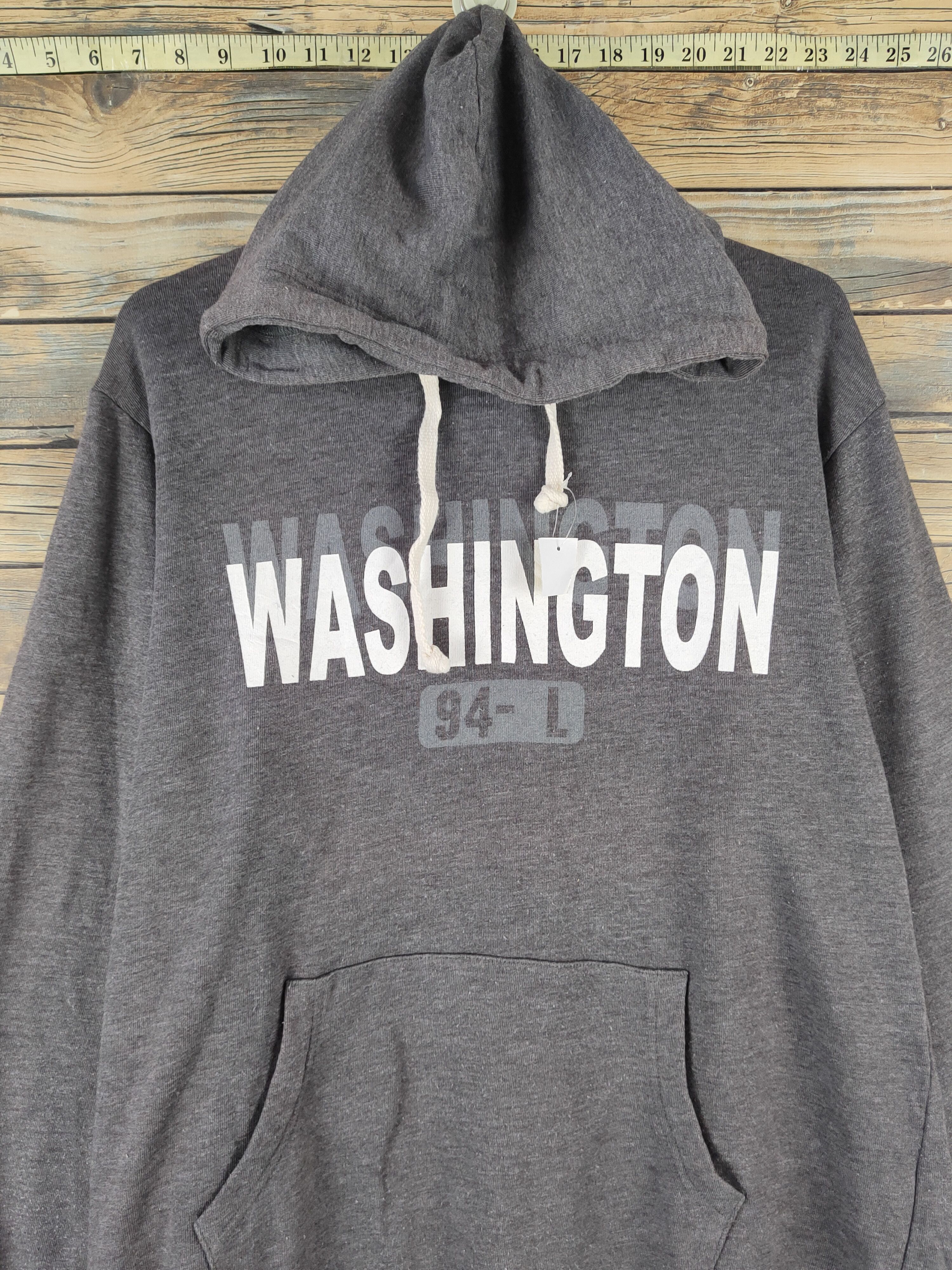 Vintage DL Under Level Dark Gray Hoodie Sweatshirts #2020 Size US L / EU 52-54 / 3 - 2 Thumbnail