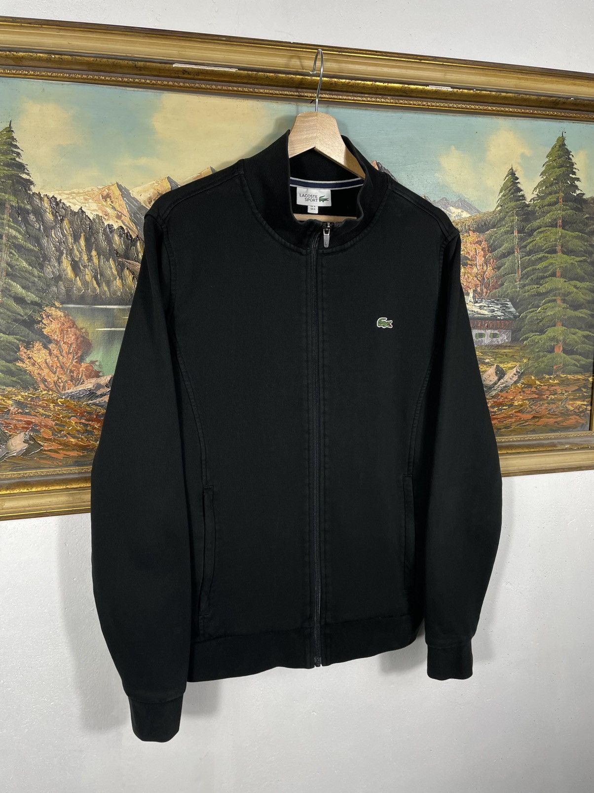 Lacoste × Vintage Lacoste Zip Crewneck Tracksuit Old Money Swag Drip Drill Size US M / EU 48-50 / 2 - 2 Thumbnail