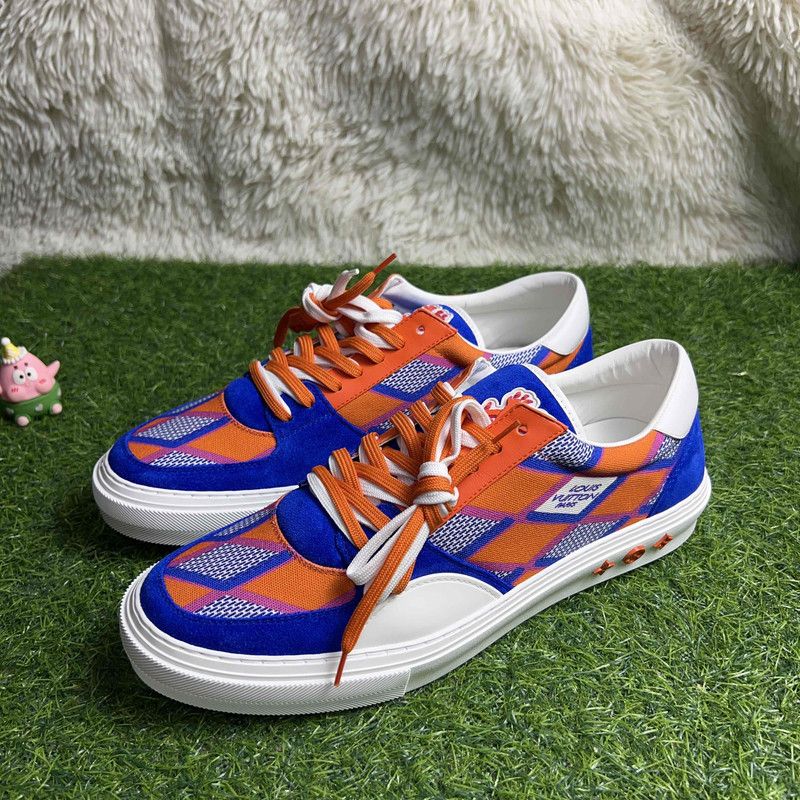 Louis Vuitton Louis Vuitton Ollie Richelieu Low-top Fashion Sneakers 0089 Size US 11 / EU 44 - 1 Thumbnail
