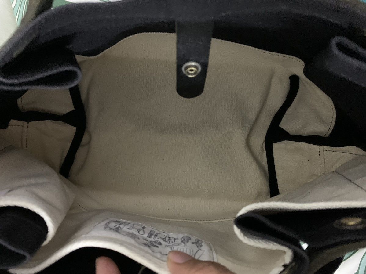 Japanese Brand Suolo Military Canvas 2 Way Tote Bag Size ONE SIZE - 14 Thumbnail