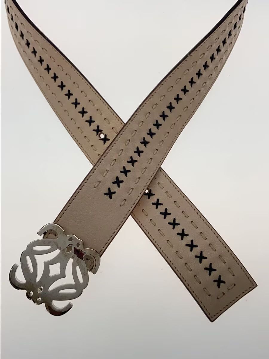 Loewe Stitch Buckle Leather Belt Size ONE SIZE - 2 Thumbnail