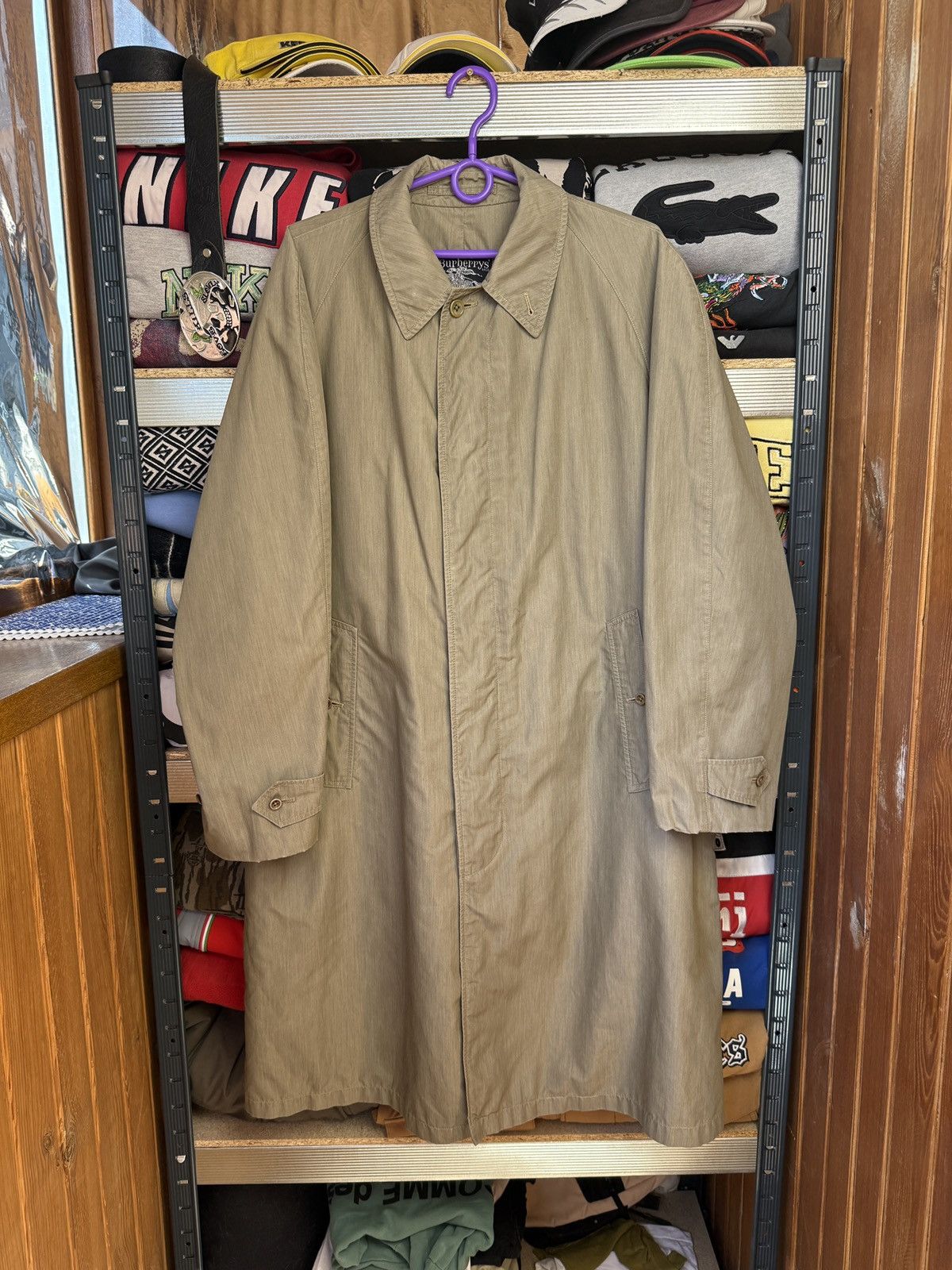Burberry Vintage Burberrys Coat 90s 80s rare Size US M / EU 48-50 / 2 - 1 Thumbnail