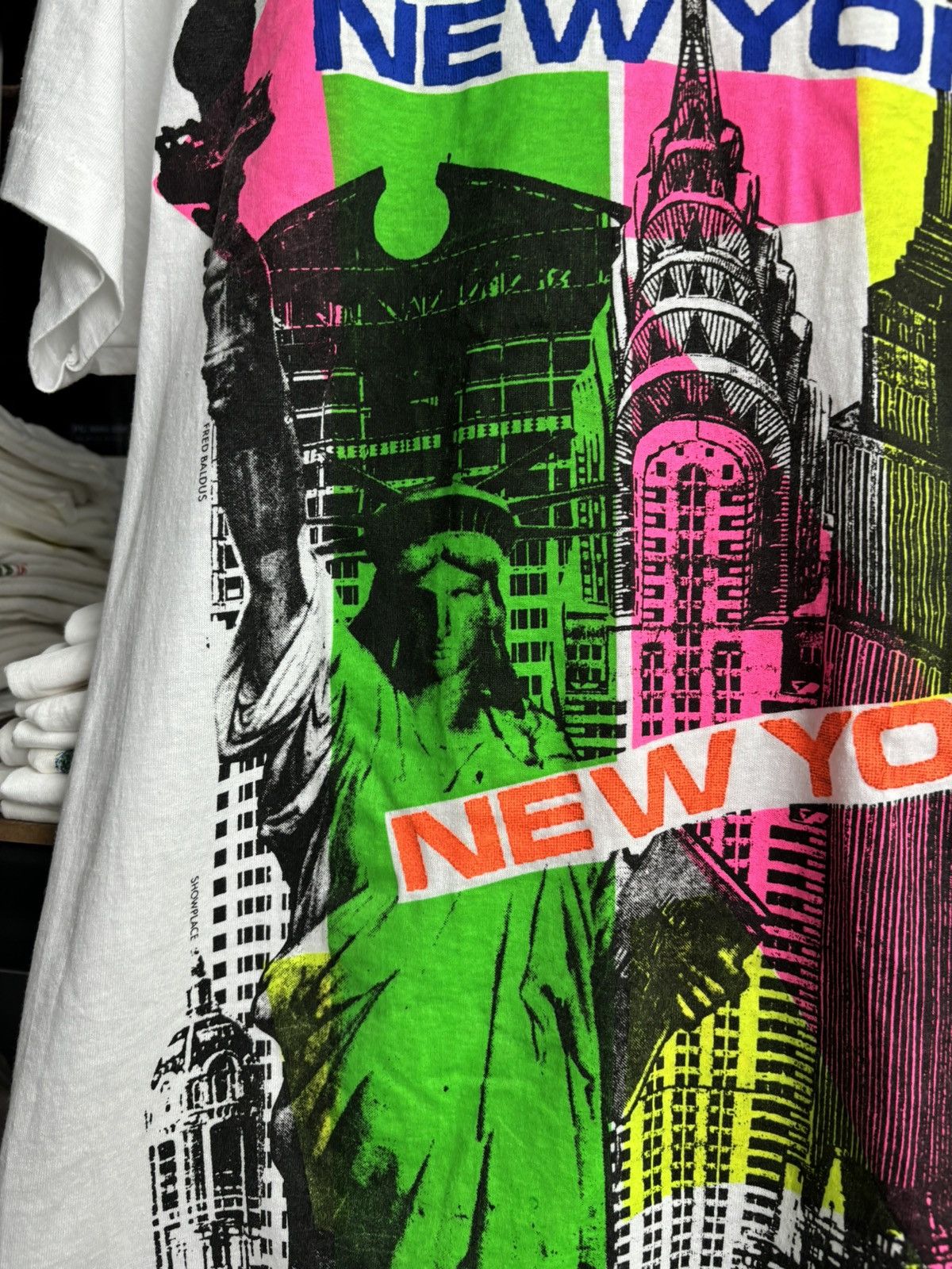 Vintage VERY RARE! Vintage 90’s Art New York Fifth Column Size US L / EU 52-54 / 3 - 5 Thumbnail