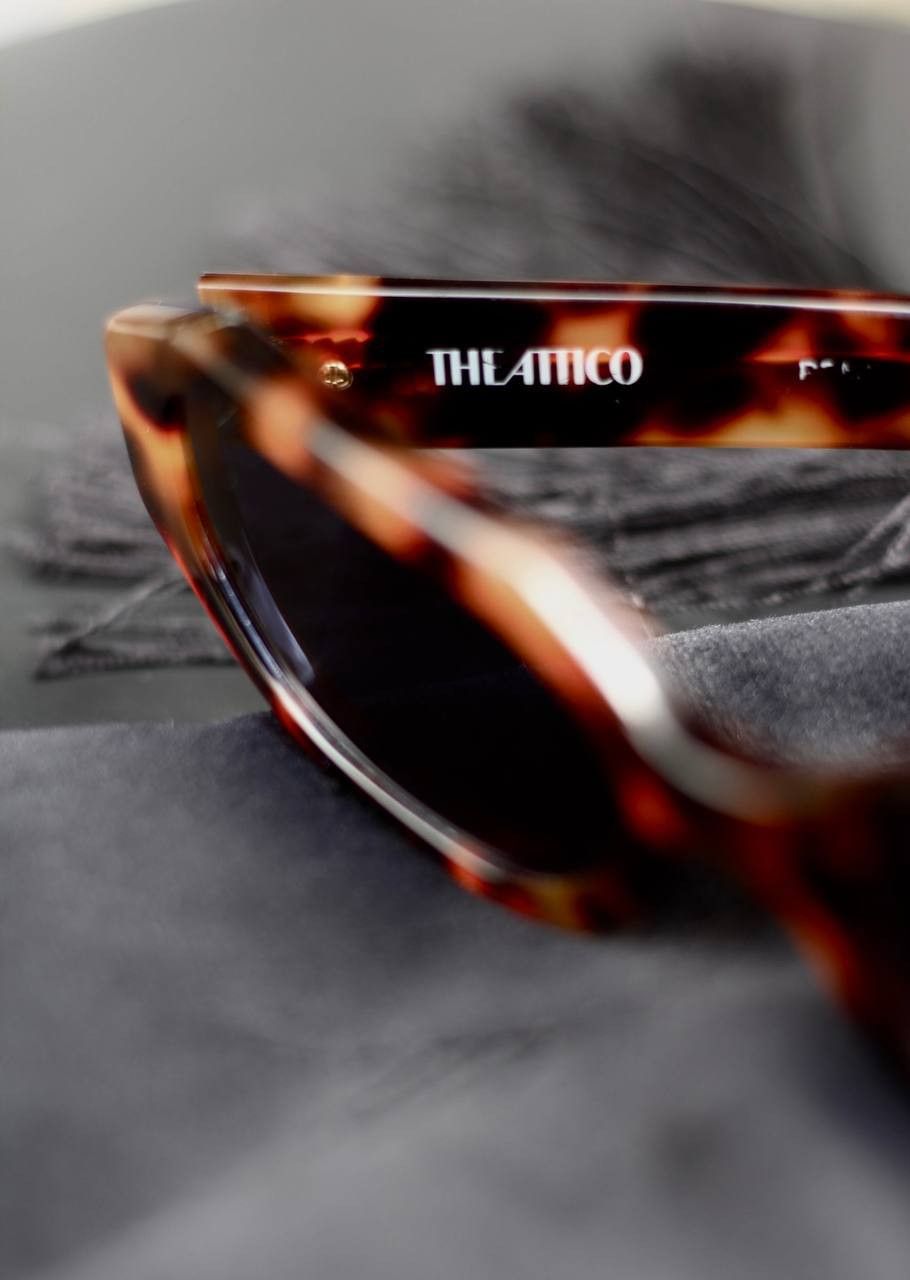 The Attico THE ATTICO Irene Angular Sunglasses Size ONE SIZE - 6 Thumbnail