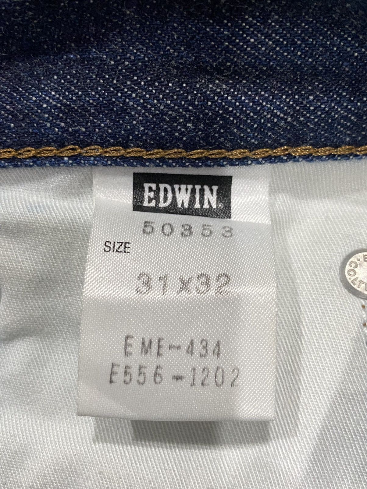 Edwin Miss Edwin Jeans Custom Pathces Badge Size 30" / US 8 / IT 44 - 16 Thumbnail