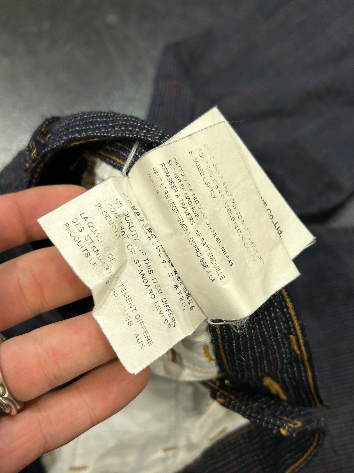 Junya Watanabe × Levi's Junya Watanabe X Levis CDG Twill Pants Size US 30 / EU 46 - 7 Thumbnail