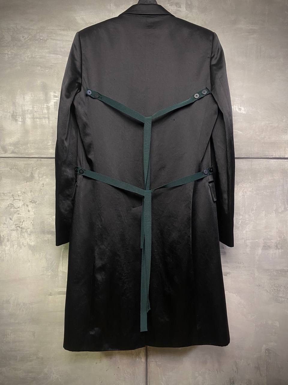 Ann Demeulemeester FW15 Silk Coat With Straps Sample Runway S-M Size US S / EU 44-46 / 1 - 4 Thumbnail