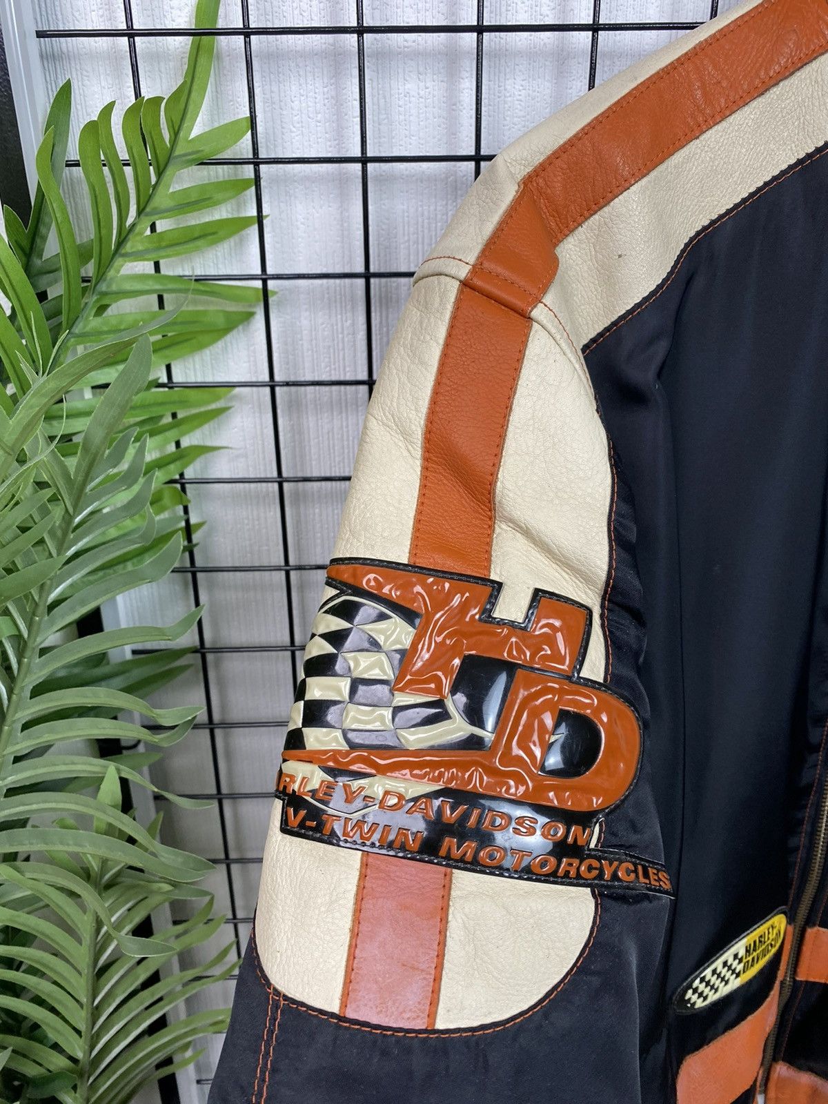Vintage Harley Davidson Racing Vintage Jacket Bomber Logo Hype Size US L / EU 52-54 / 3 - 13 Thumbnail