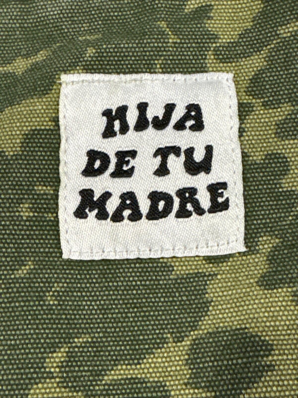 Other Hija De Tu Madre Camo Jacket w/Green Collar Zip Up (522-23) Size XS / US 0-2 / IT 36-38 - 5 Thumbnail
