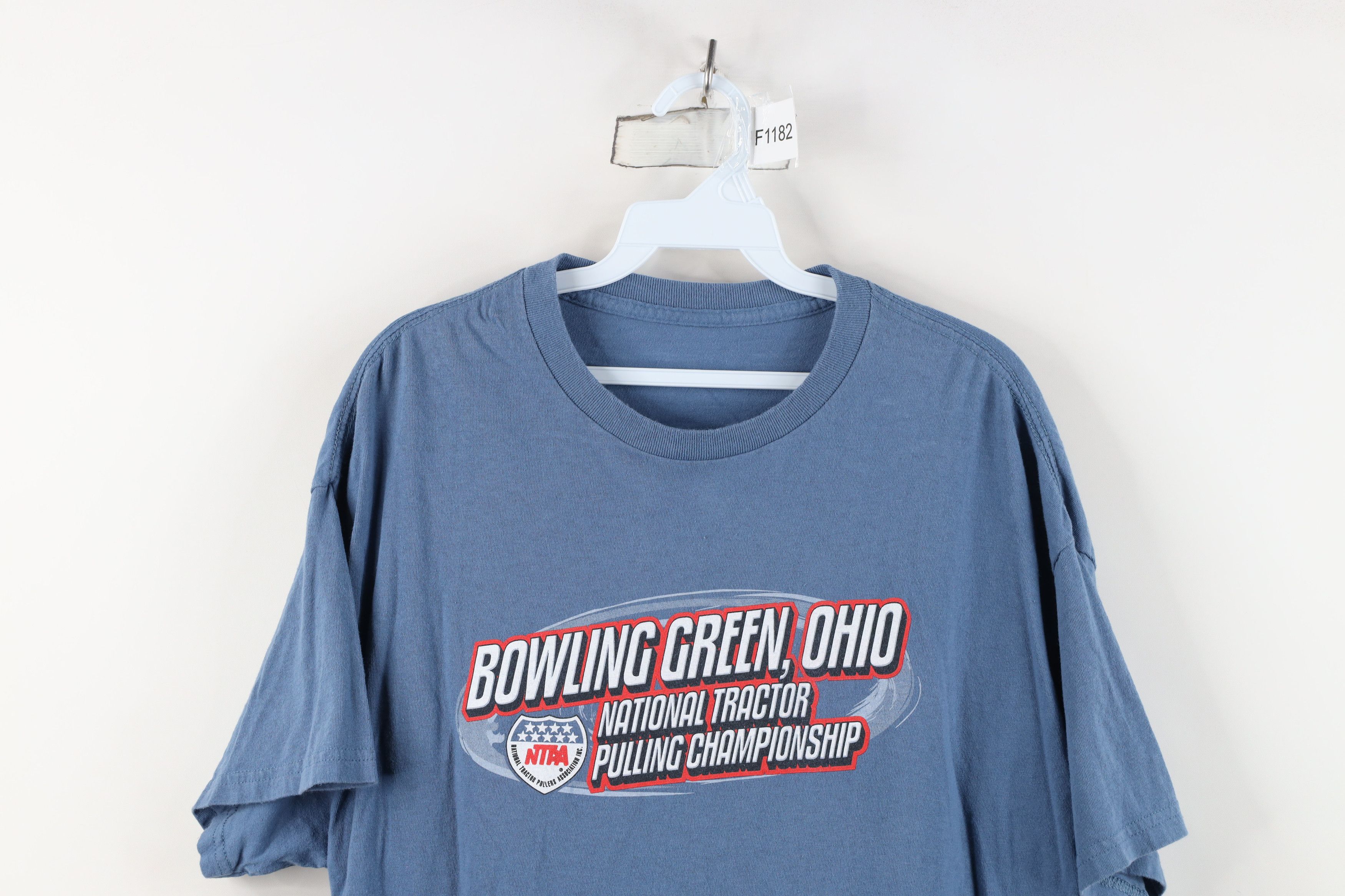 Vintage Y2K Tractor Pulling Championship Bowling Green T-Shirt Size US L / EU 52-54 / 3 - 2 Thumbnail