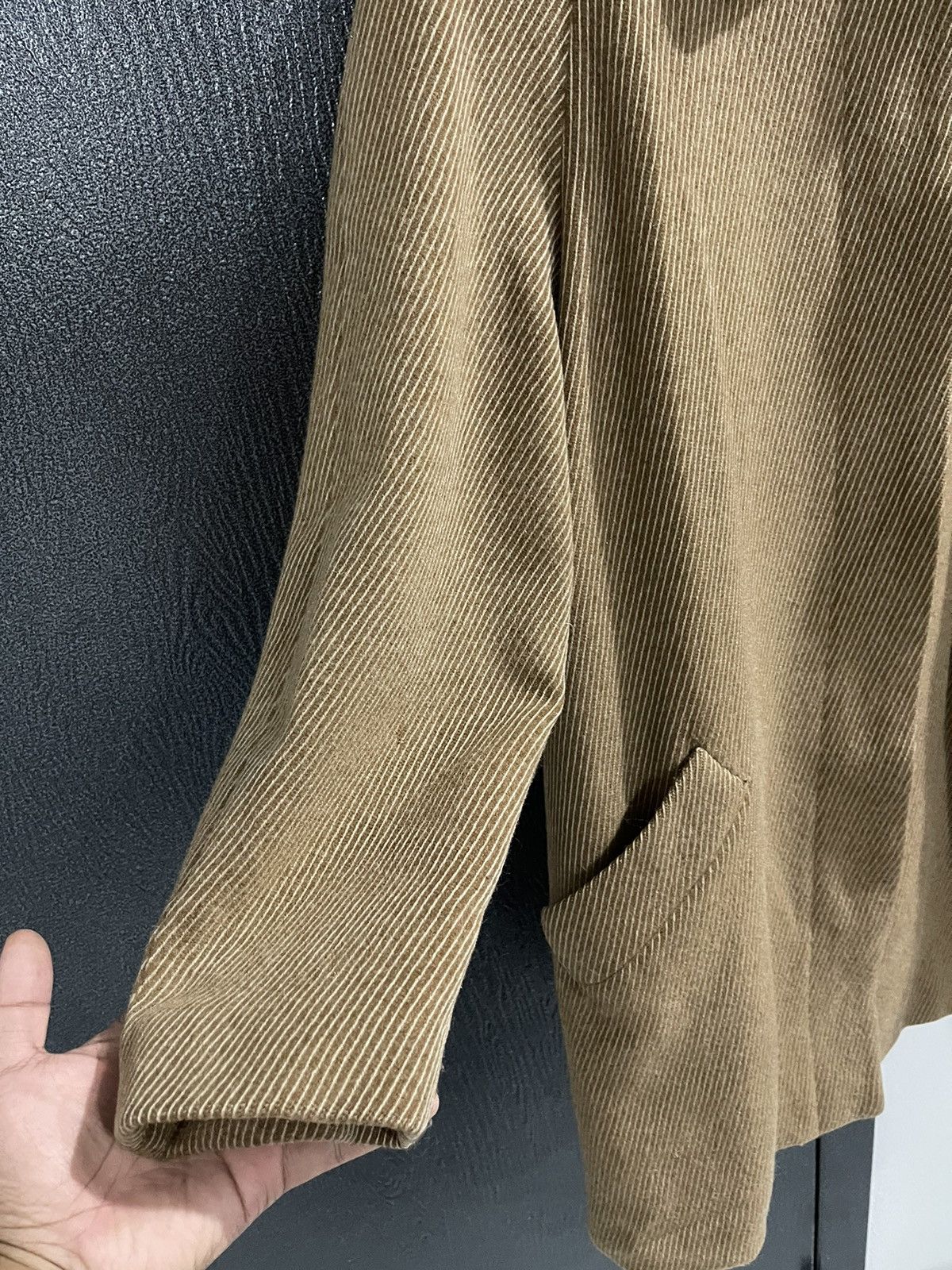 Burberry Vintage Burberry Long Wool Jacket Size M / US 6-8 / IT 42-44 - 4 Thumbnail