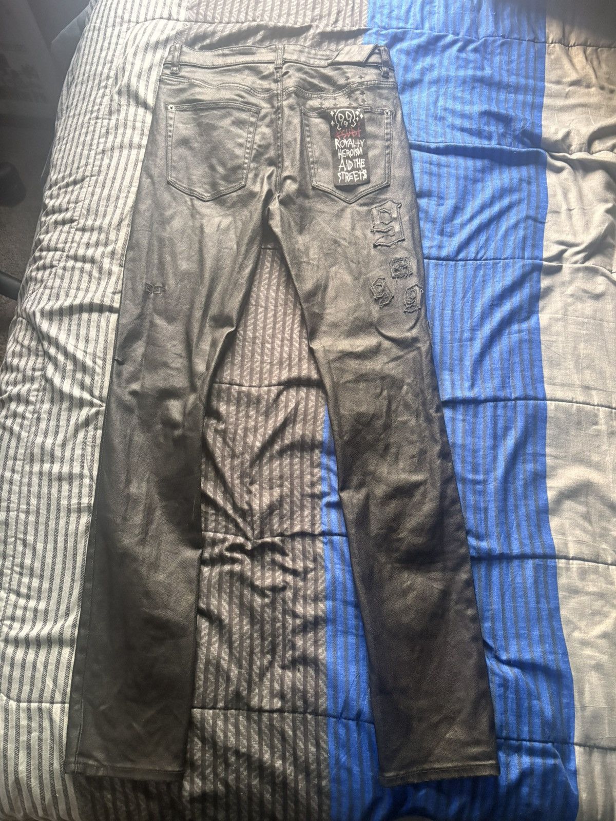 Ksubi KSUBI Chitch 999 Black Wax Size US 29 - 2 Thumbnail