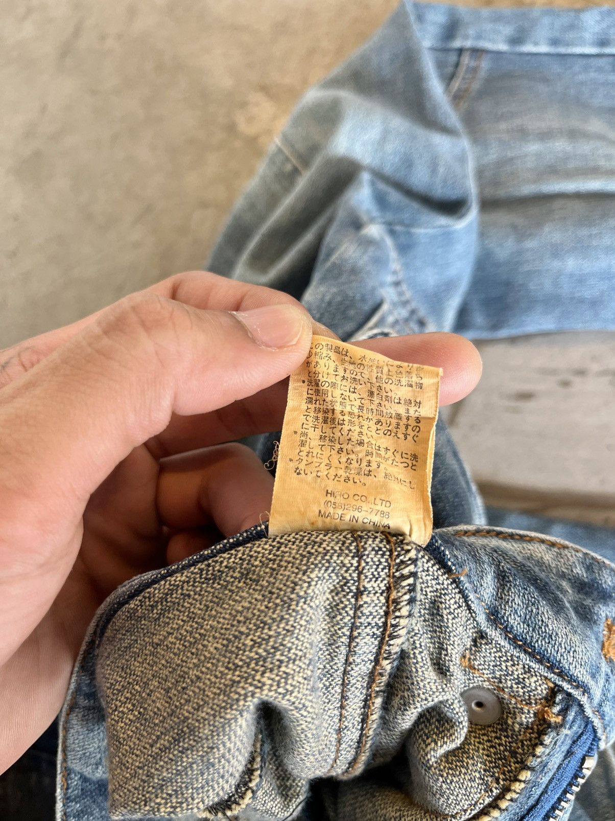 Japanese Brand LAV cargo flared leg jeans with style LGB,if six was nine Size US 32 / EU 48 - 9 Thumbnail