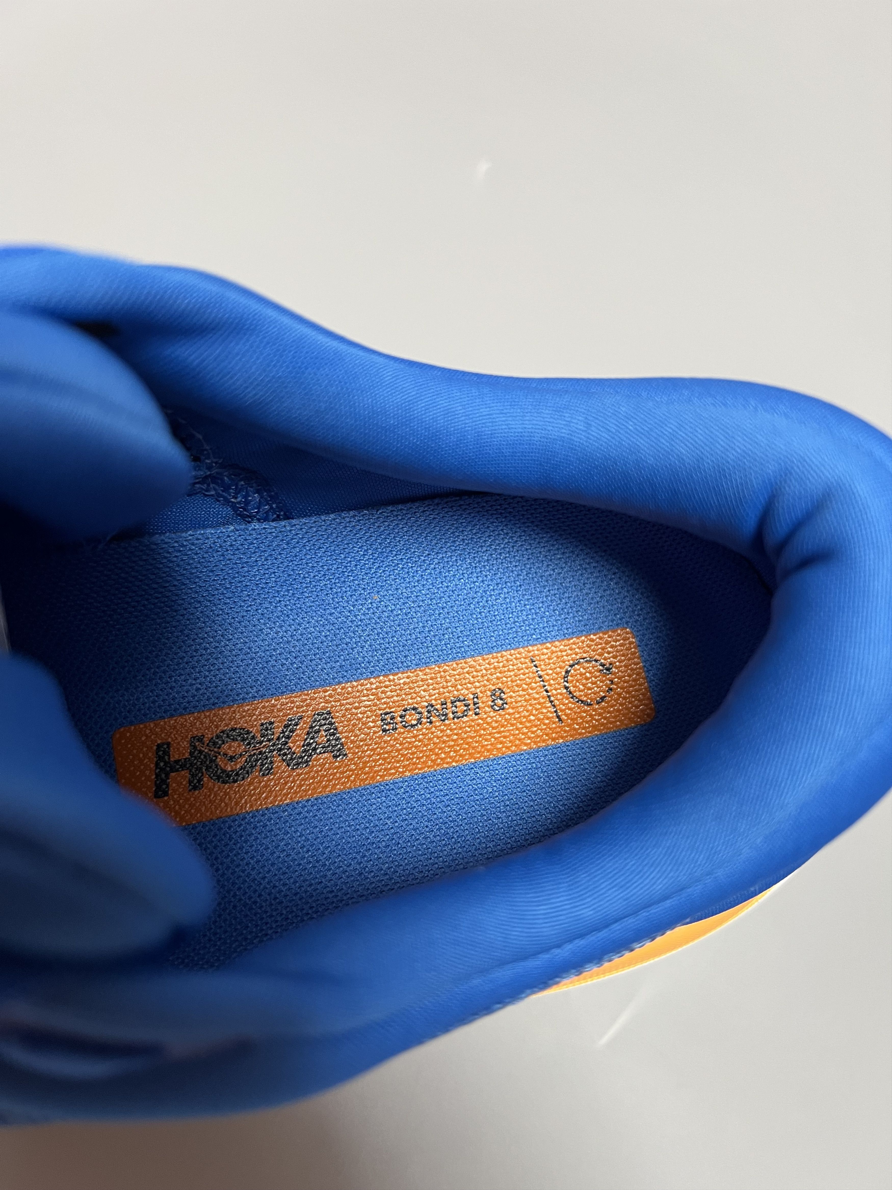 Hoka 9.5D Hoka One One Bondi 8 Men's Running Shoes Gym Walking Size US 9.5 / EU 42-43 - 17 Thumbnail