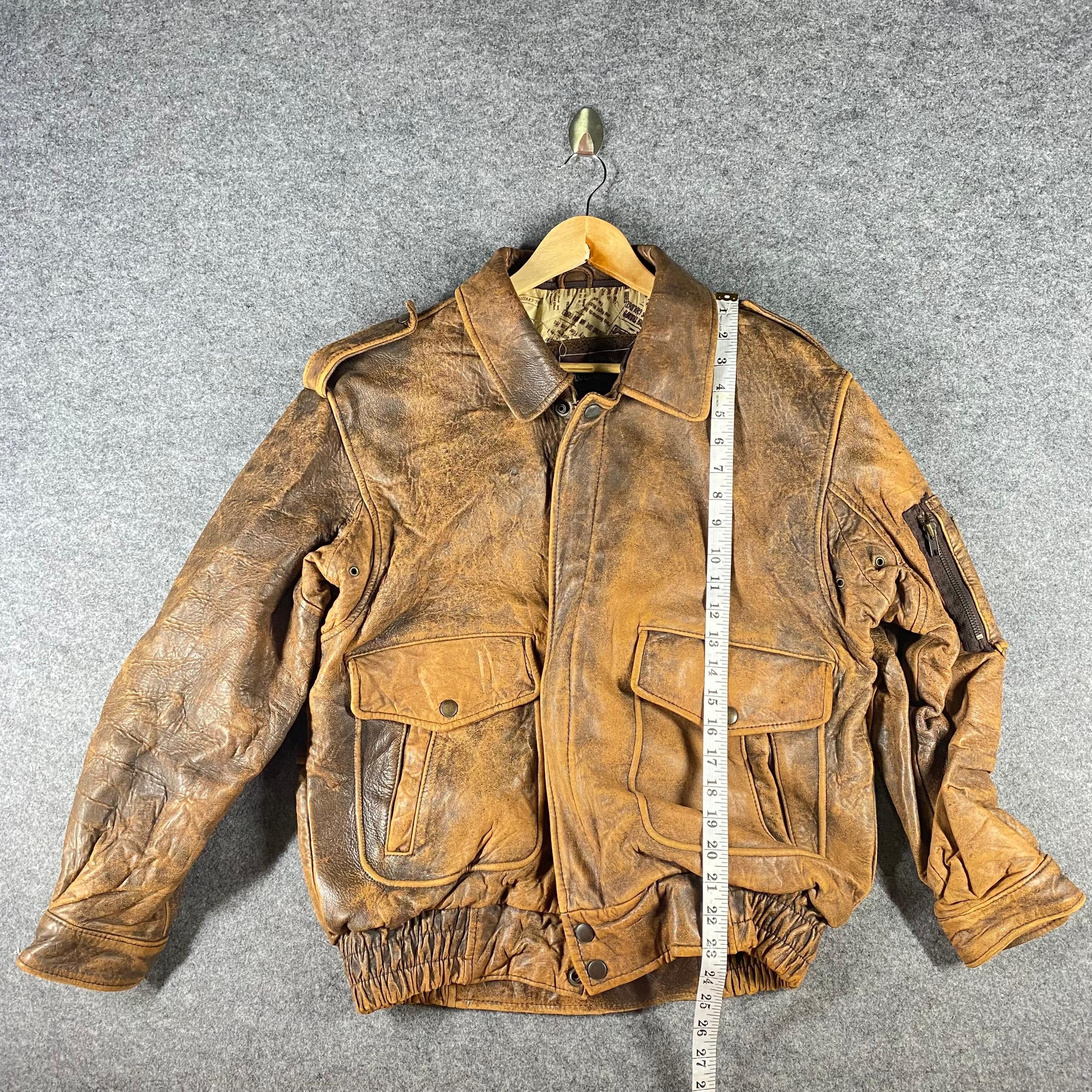 If Six Was Nine Vintage Lord Anthony Leather Jacket Size US M / EU 48-50 / 2 - 5 Thumbnail