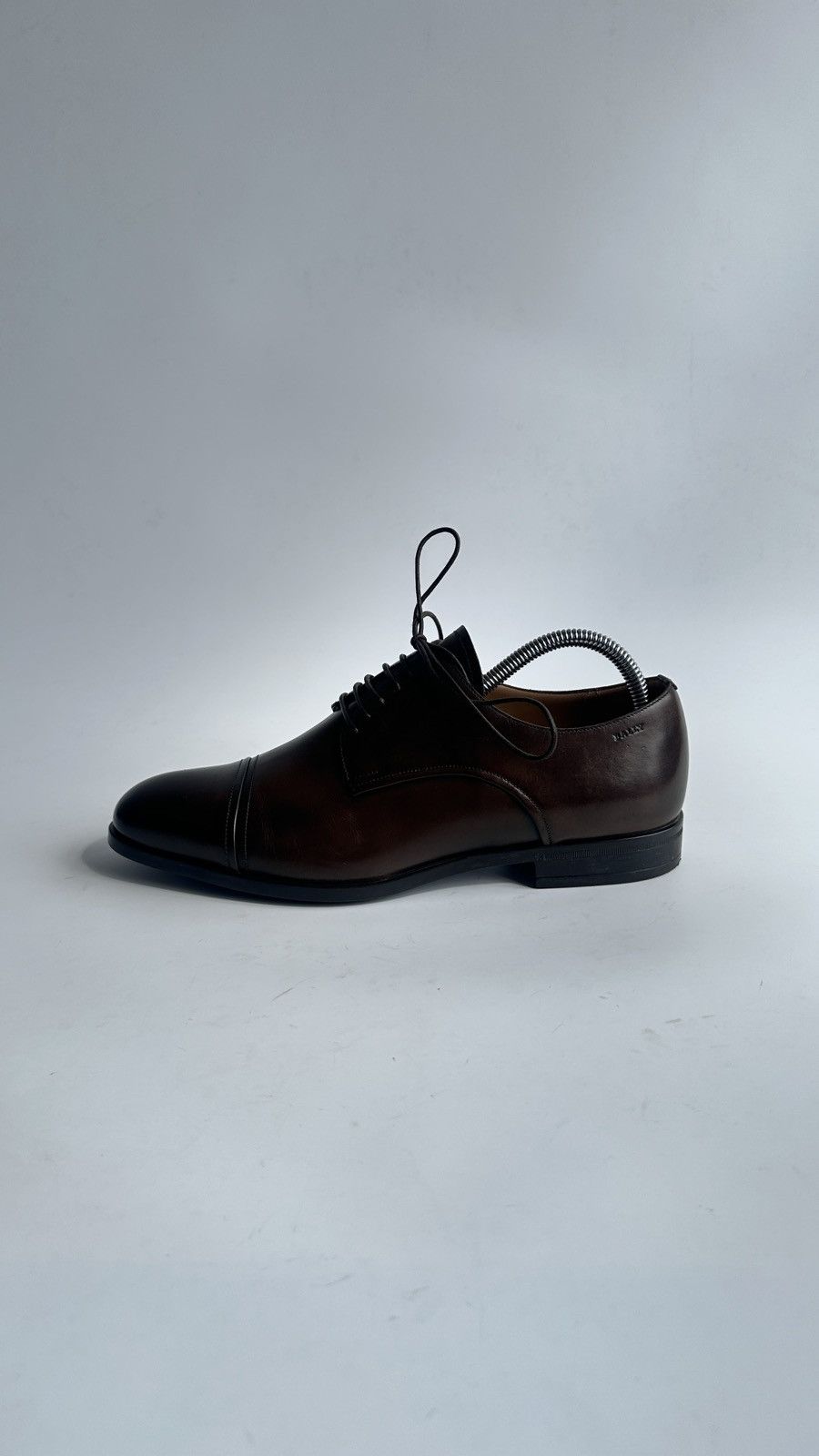 Bally Bally Switzerland Lampy Brown Leather Derby Shoes US 7.5 EEE Size US 7.5 / EU 40-41 - 12 Thumbnail
