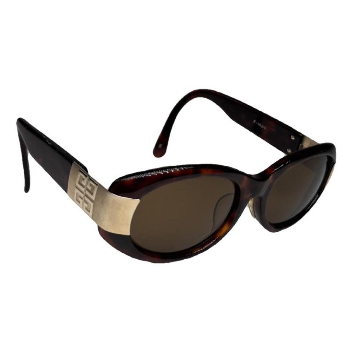 Givenchy Brown Plastic Sunglasses Size ONE SIZE - 1 Thumbnail