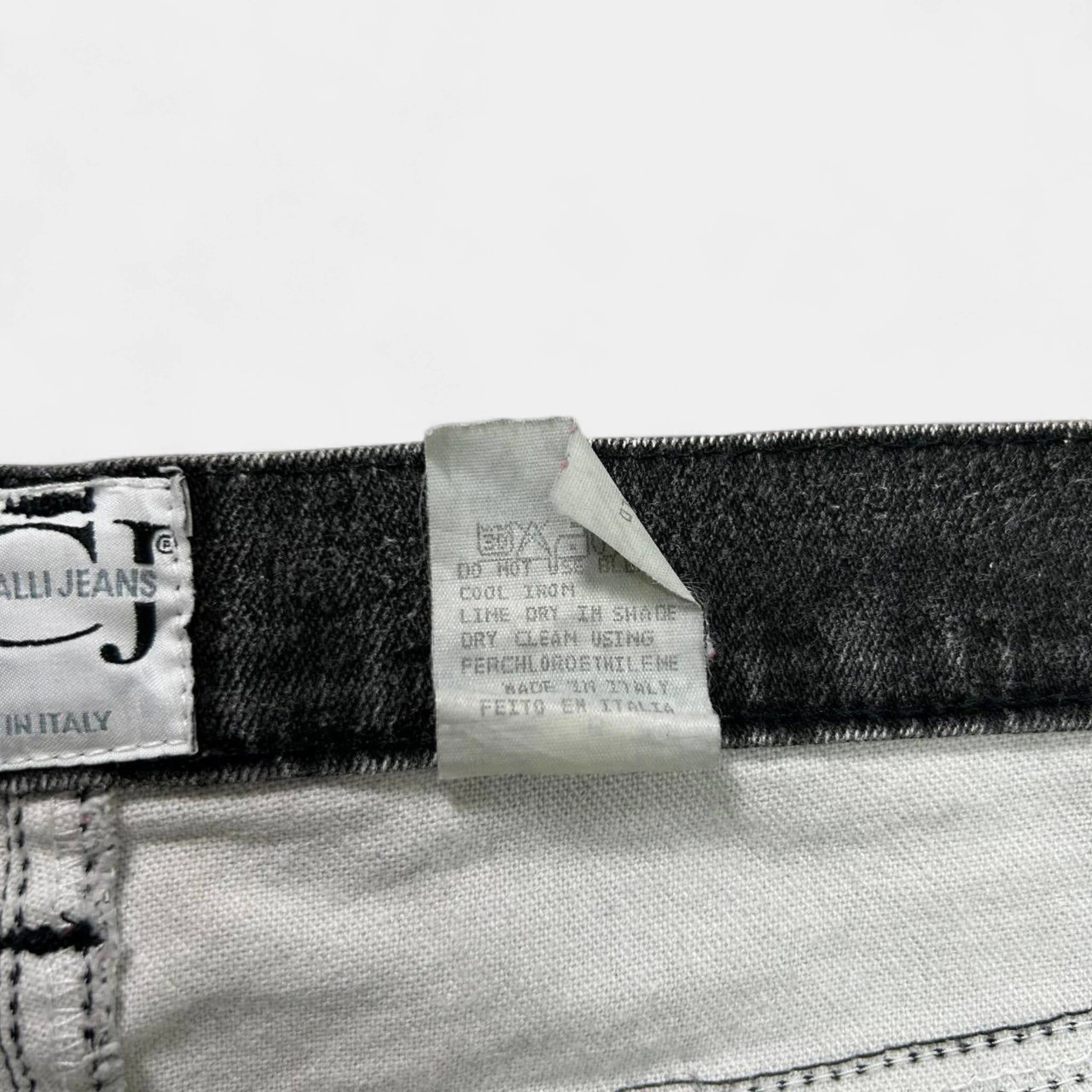 Roberto Cavalli Cavalli Jeans Printed Denim Effect Jeans Size ONE SIZE - 8 Thumbnail