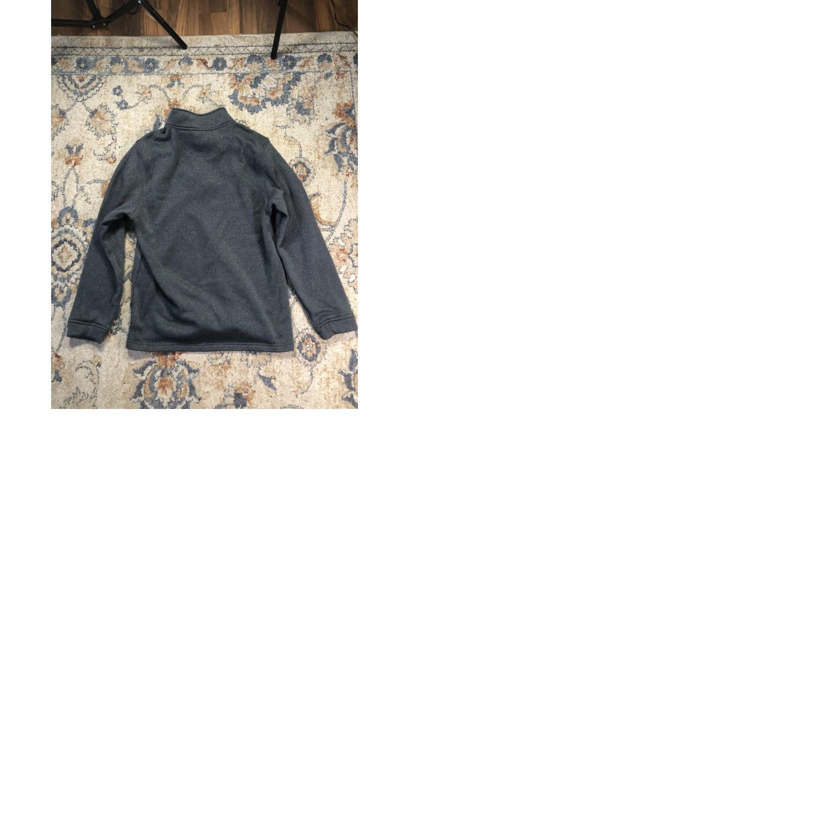Vintage Swannies Sweater Mens L Gray Snap Mock Neck Thermal Knit Pullover Golf Size US L / EU 52-54 / 3 - 9 Thumbnail