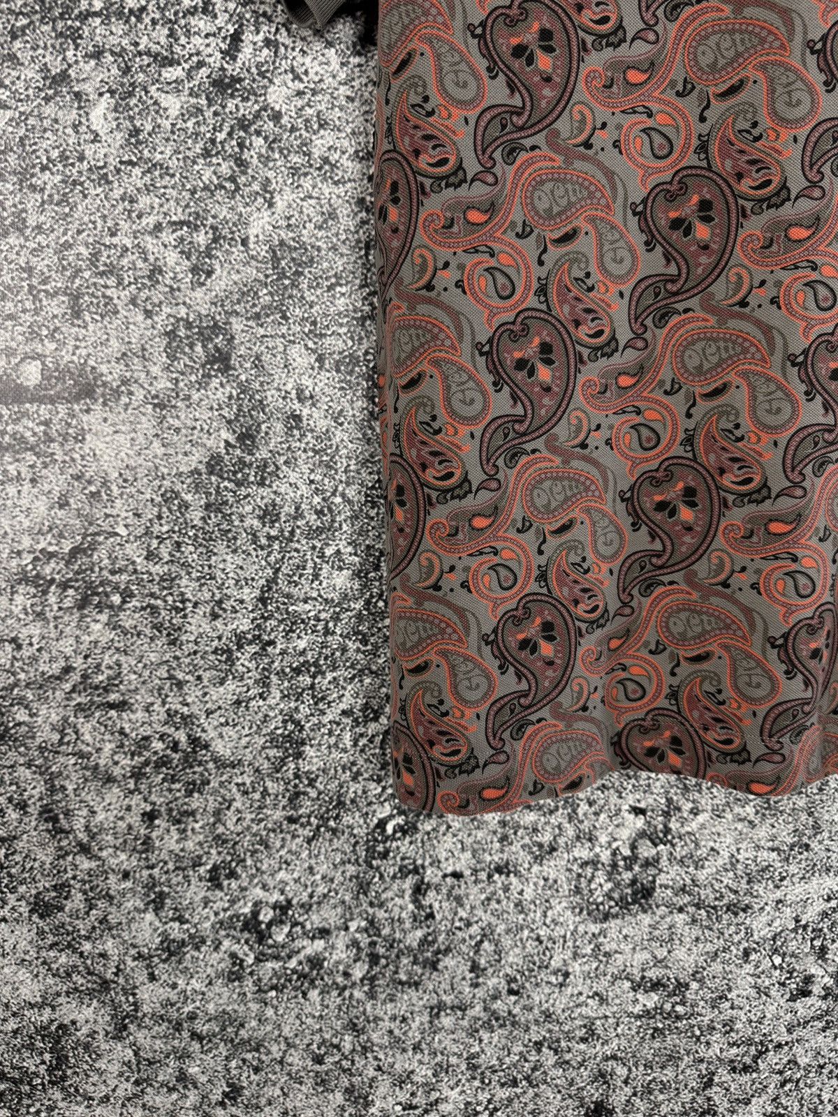 Pretty Green Pretty Green Short Sleeve Polo Shirt Paisley Print Size S Size US S / EU 44-46 / 1 - 13 Thumbnail