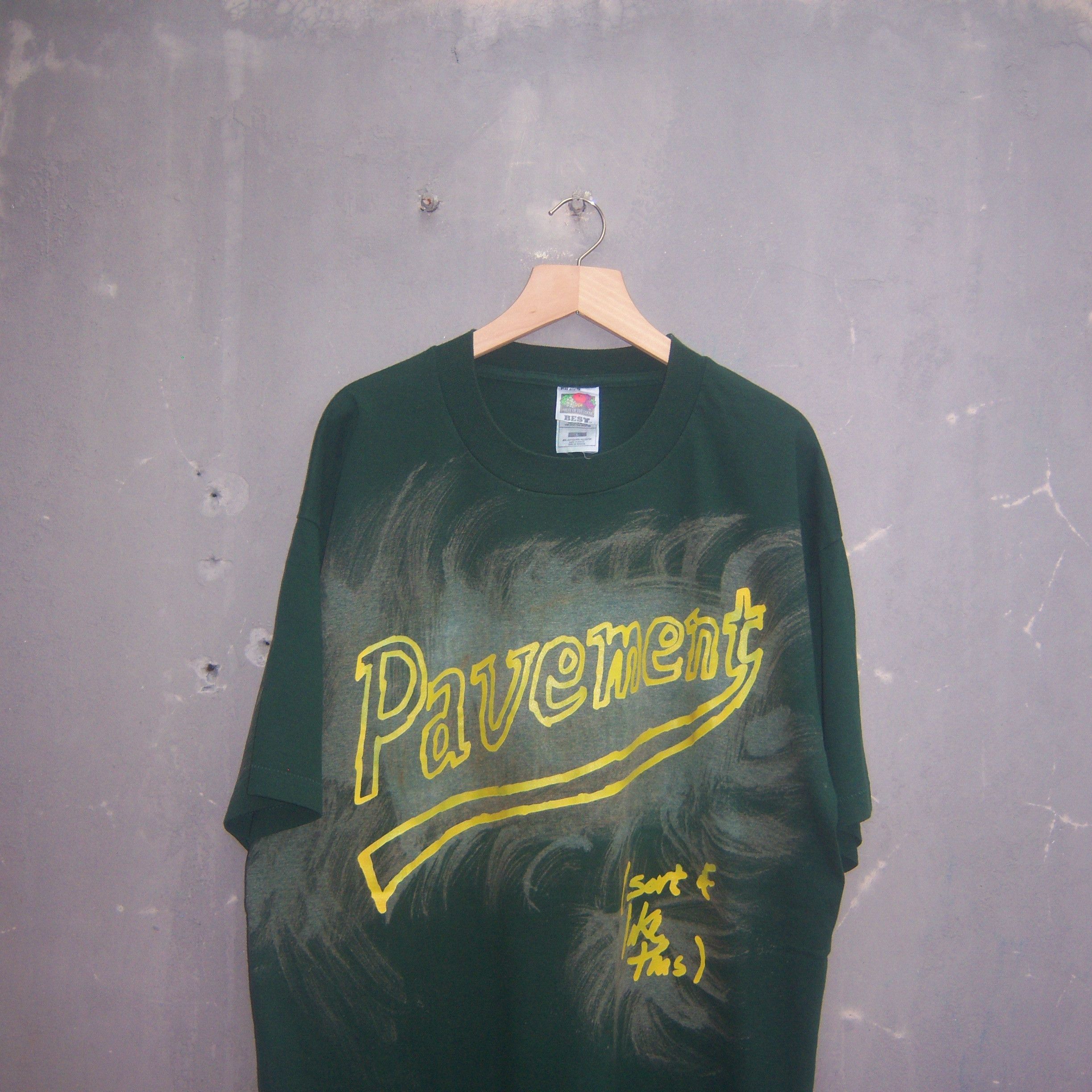 Band Tees × Vintage 90s Pavement Tour Dates T shirt Size US L / EU 52-54 / 3 - 5 Thumbnail