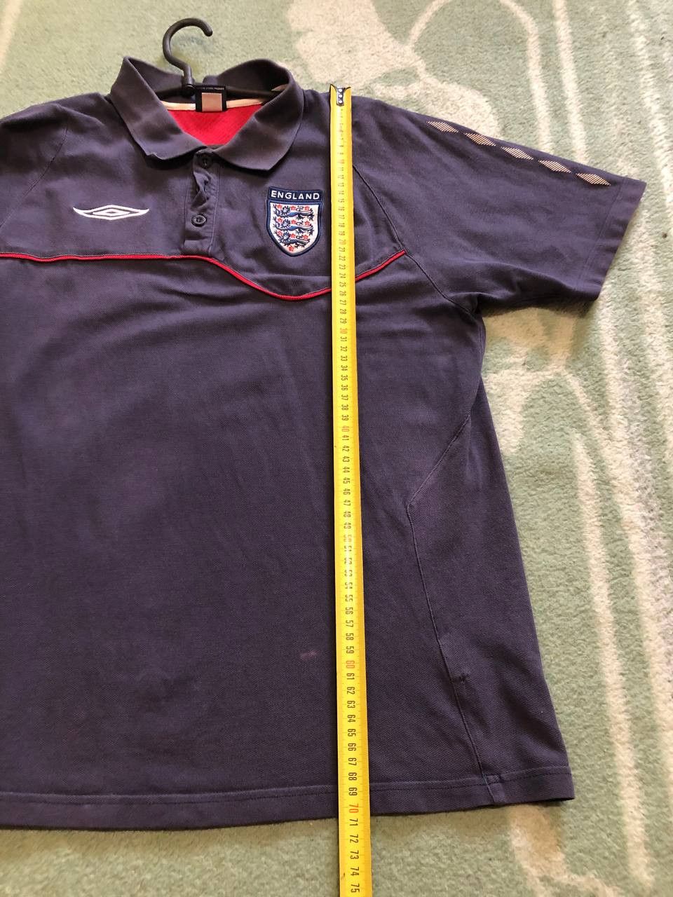 Umbro Vintage Umbro England Soccer Jersey Shirt Football Team Size US L / EU 52-54 / 3 - 16 Thumbnail