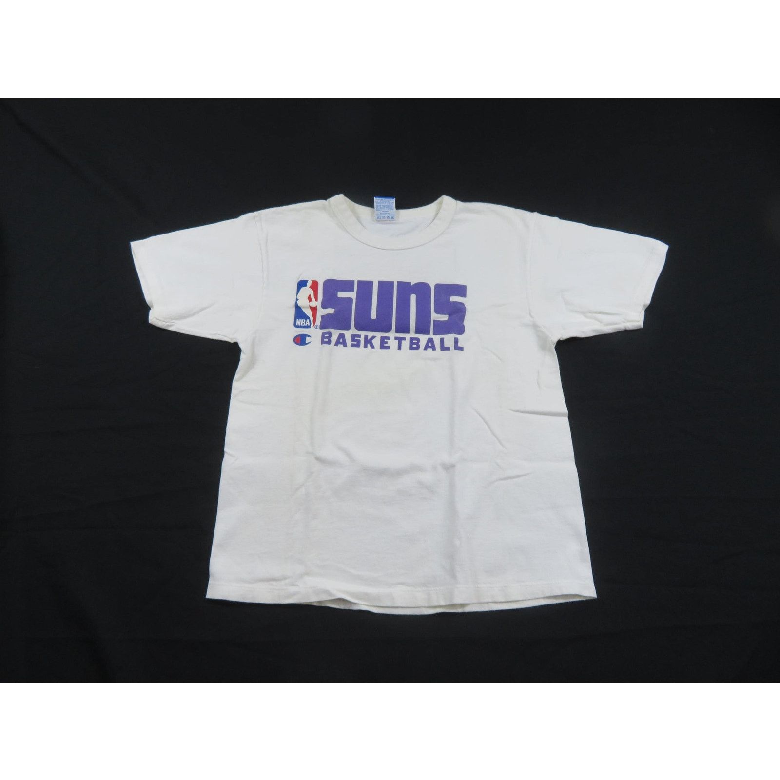 Champion Phoenix Suns Champion T-shirt, White Purple, Sz M 1990s Size US M / EU 48-50 / 2 - 1 Thumbnail
