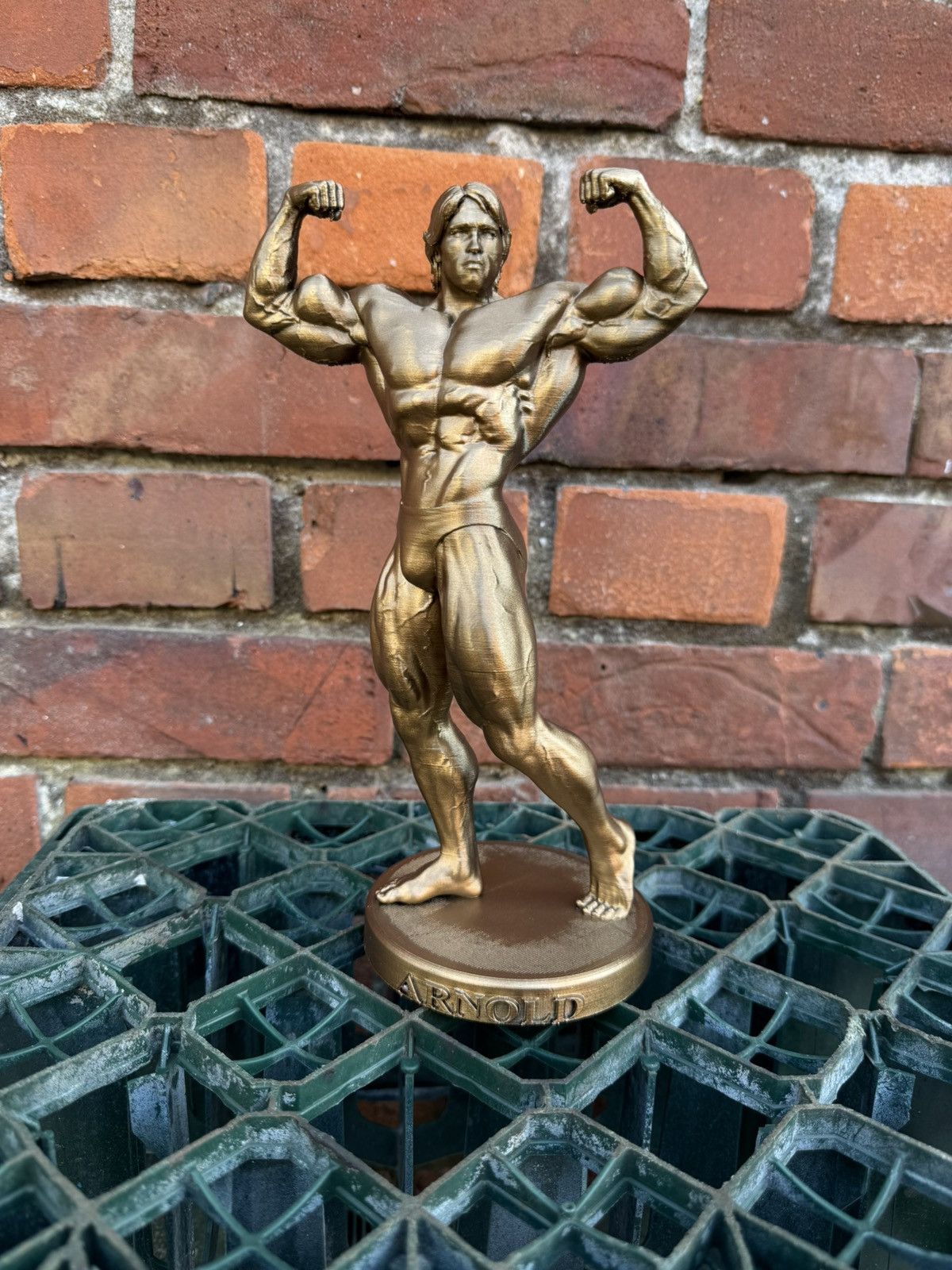 Other Gym statue Arnold Schwarzenegger 37cm Size ONE SIZE - 3 Thumbnail