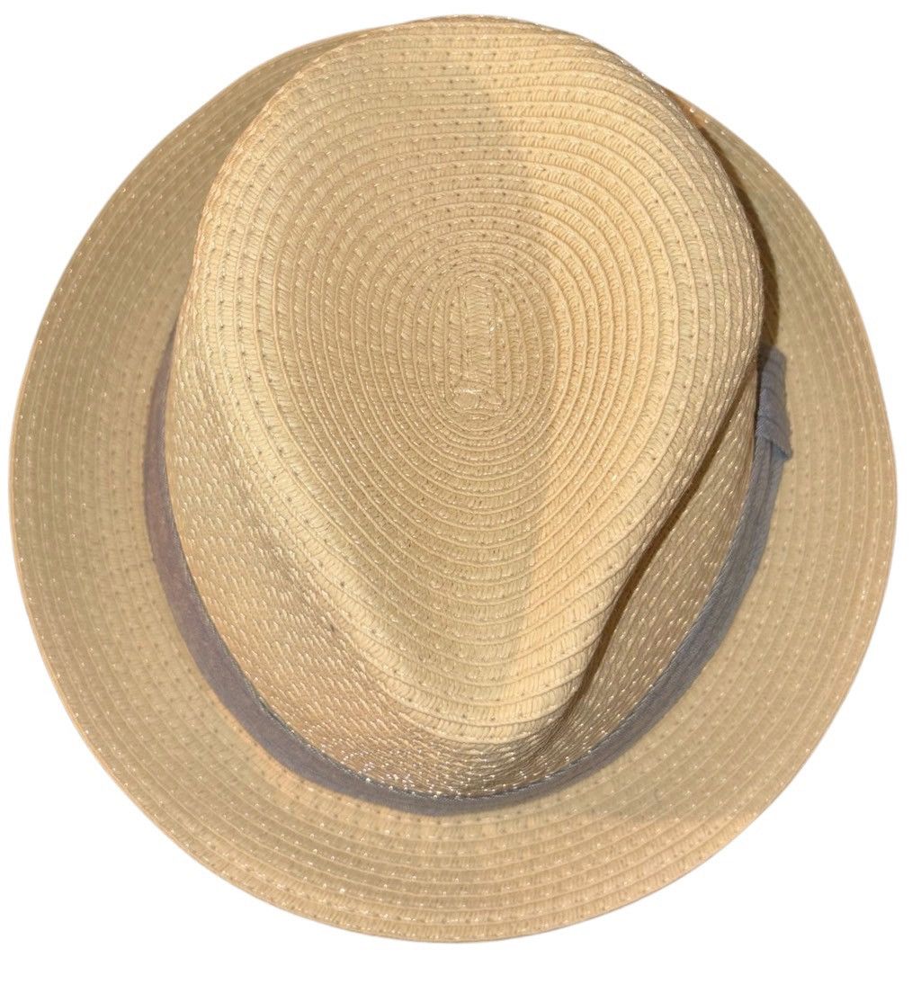Daniel Cremieux Cremieux Straw Raffia Fedora NEW Size ONE SIZE - 6 Thumbnail
