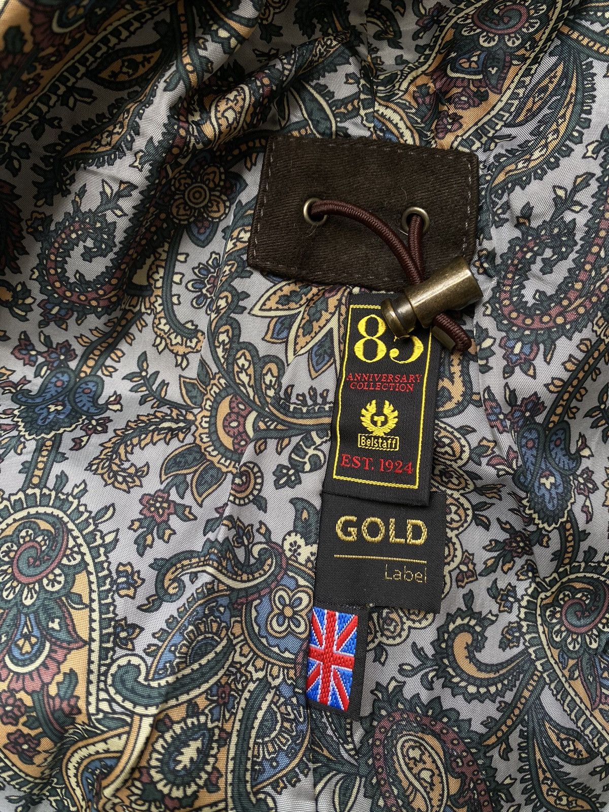 Belstaff Gold Label 85 Belstaff Wax Waterproof Quilted Gold Label