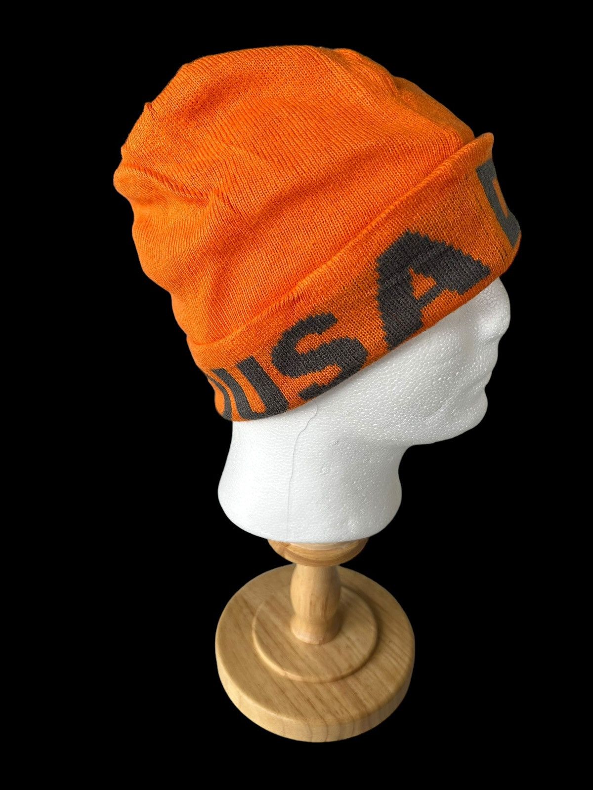 Japanese Brand × Vintage DcShoe Usa Big Logo Orange Beanie Hats snowcap Size ONE SIZE - 4 Thumbnail