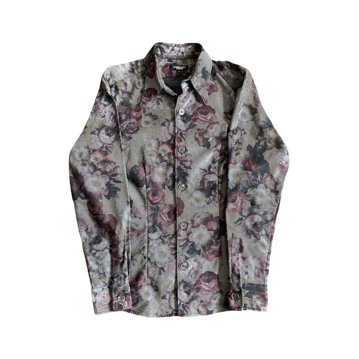 If Six Was Nine Tornado mart og floral all over shirts Vkei Japan style Size US S / EU 44-46 / 1 - 2 Thumbnail