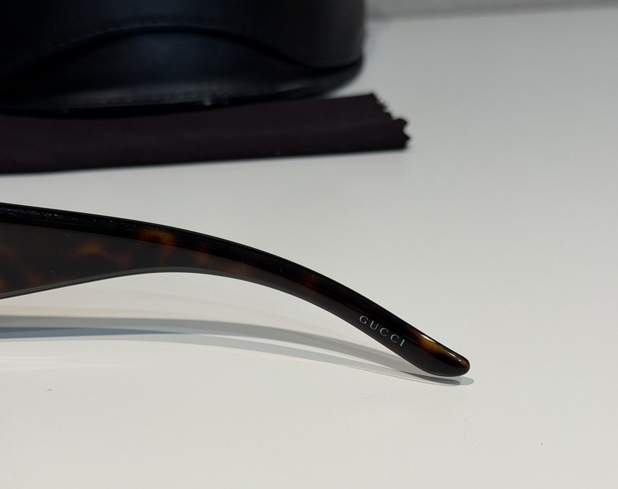 Gucci GUCCI Tom Ford FW 2004 Logo Slim Sunglasses GG1564/S Demna Size ONE SIZE - 8 Thumbnail