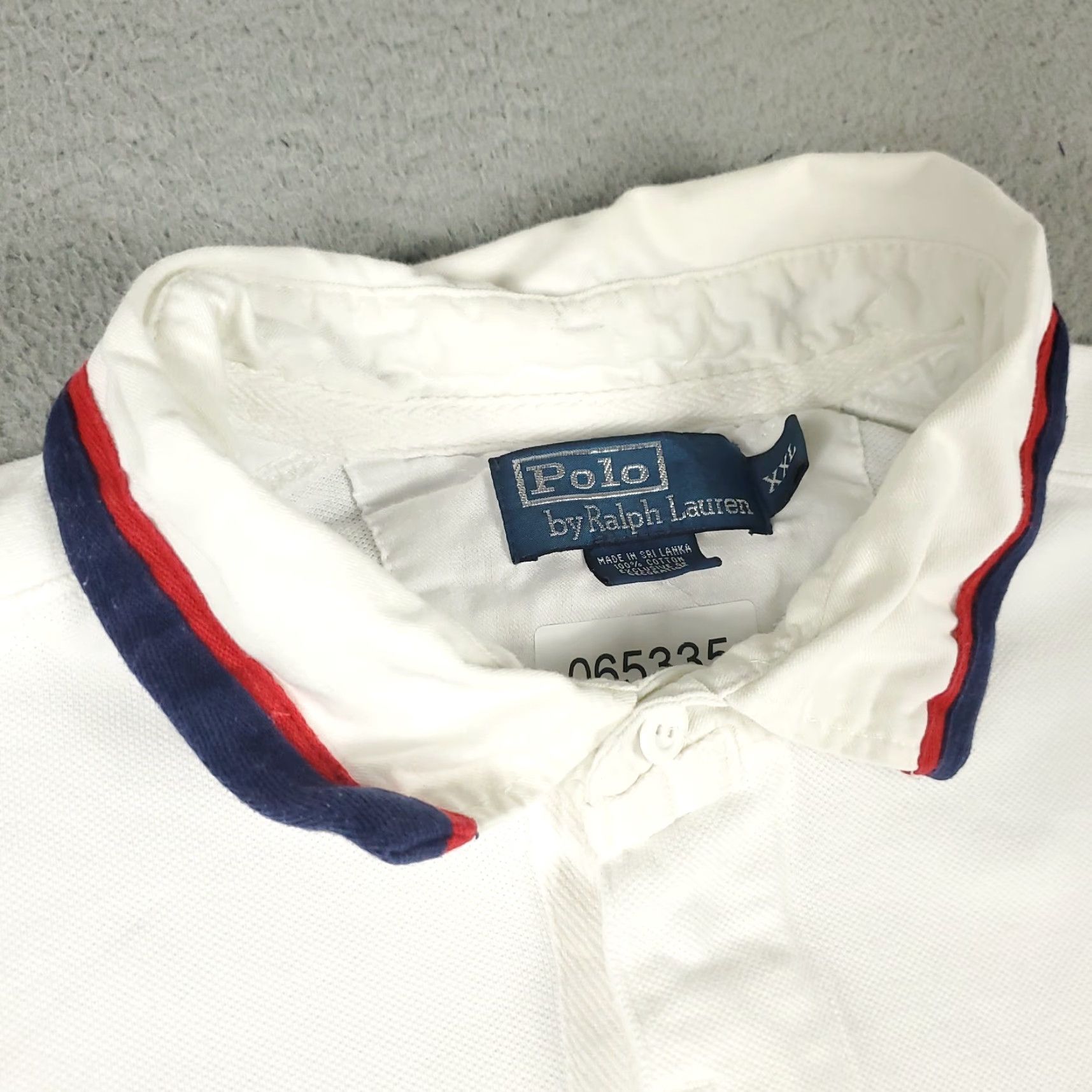 Ralph Lauren Ralph Lauren Polo Shirt Mens 2XL White USA Flag Big Pony Short Sleeve Shirt Mens 2XL White USA Size US XXL / EU 58 / 5 - 3 Thumbnail