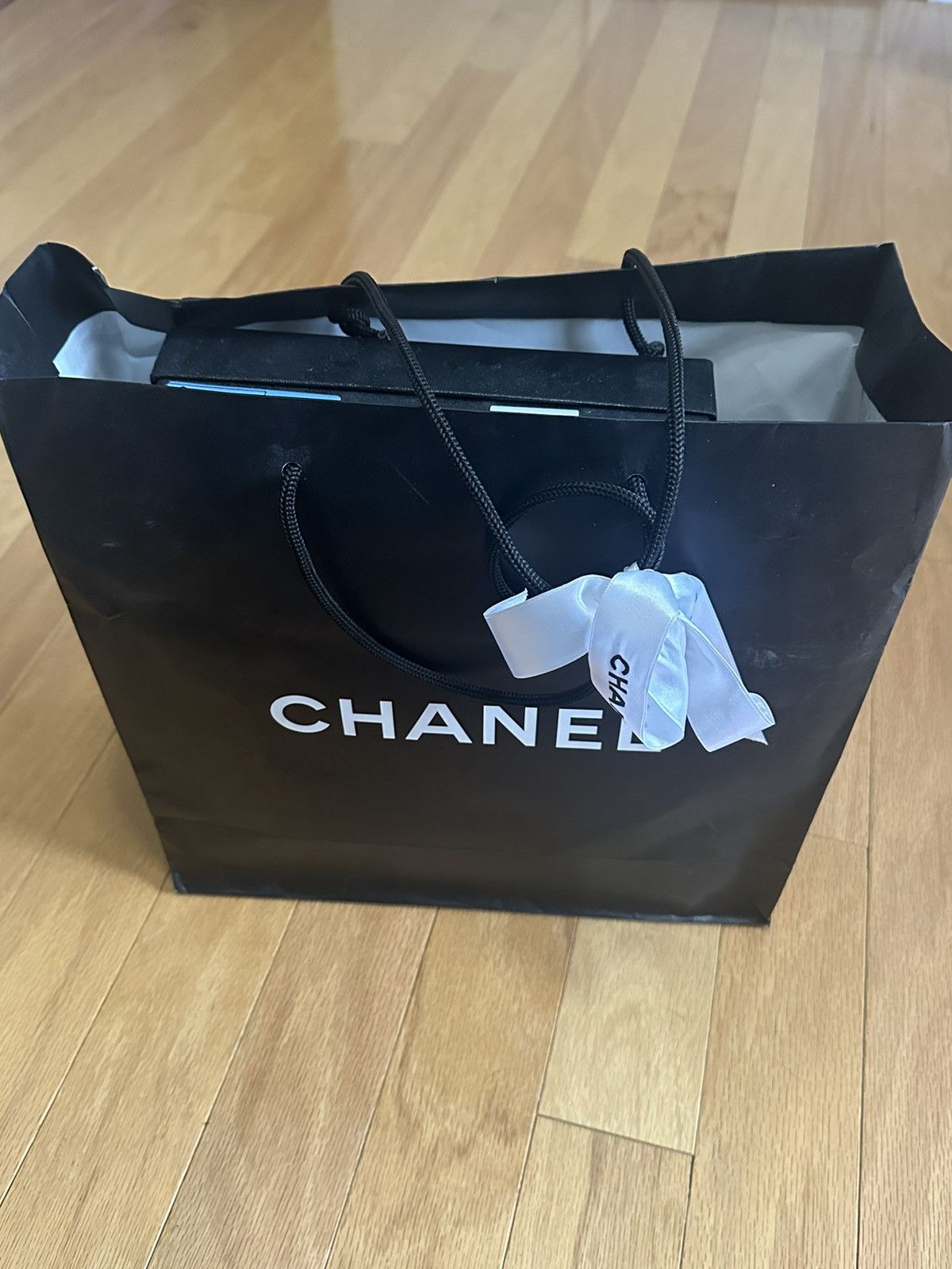 Chanel Chanel CC Platform Pumps - Beige/Black Size US 9 / IT 39 - 14 Thumbnail
