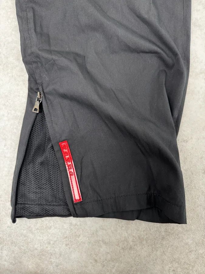 Prada 2000s Prada Black Loose Technical Pants Size US 33 - 9 Thumbnail