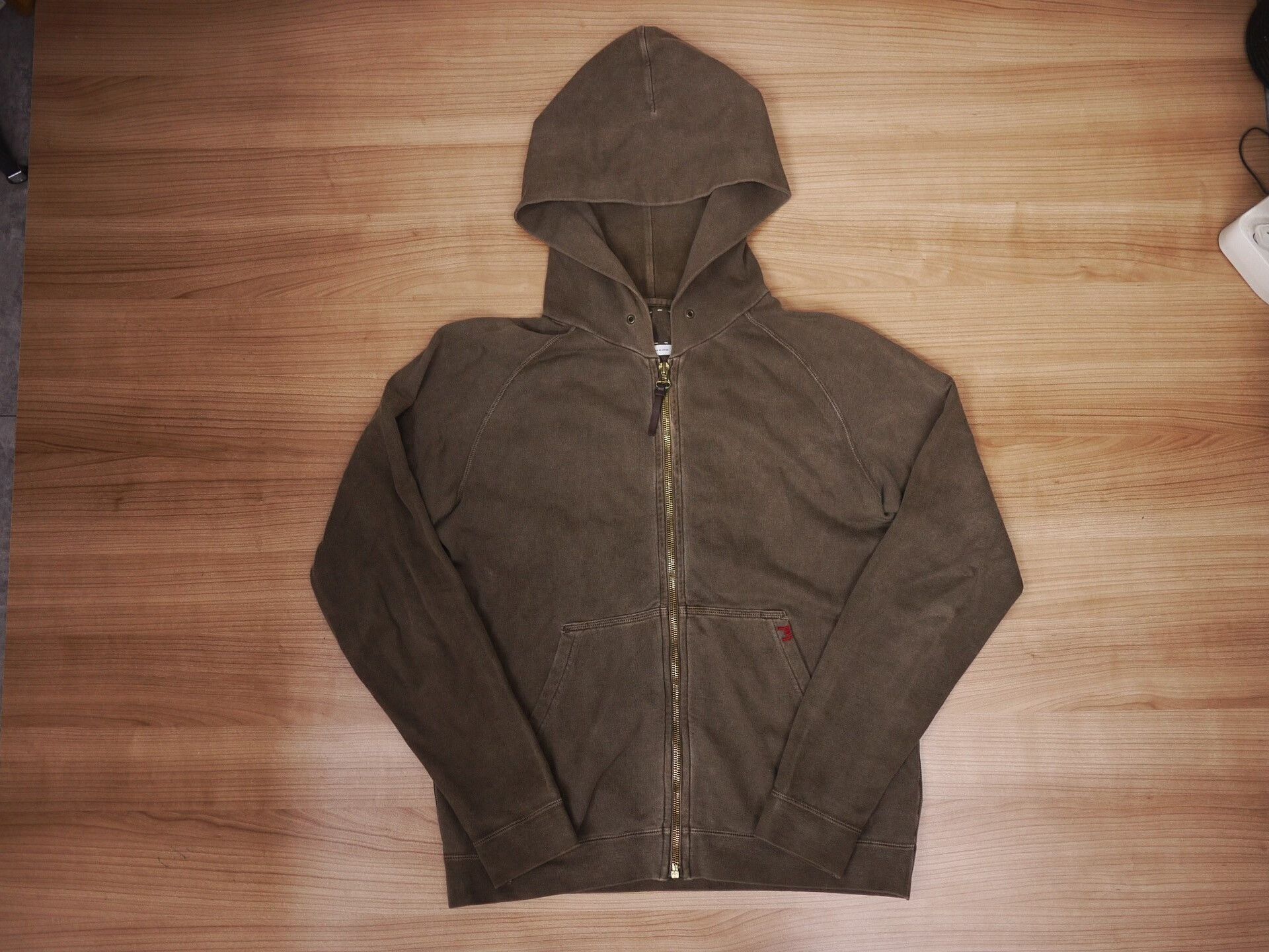 Visvim visvim zip hoodie in dark mud color Size US S / EU 44-46 / 1 - 1 Thumbnail