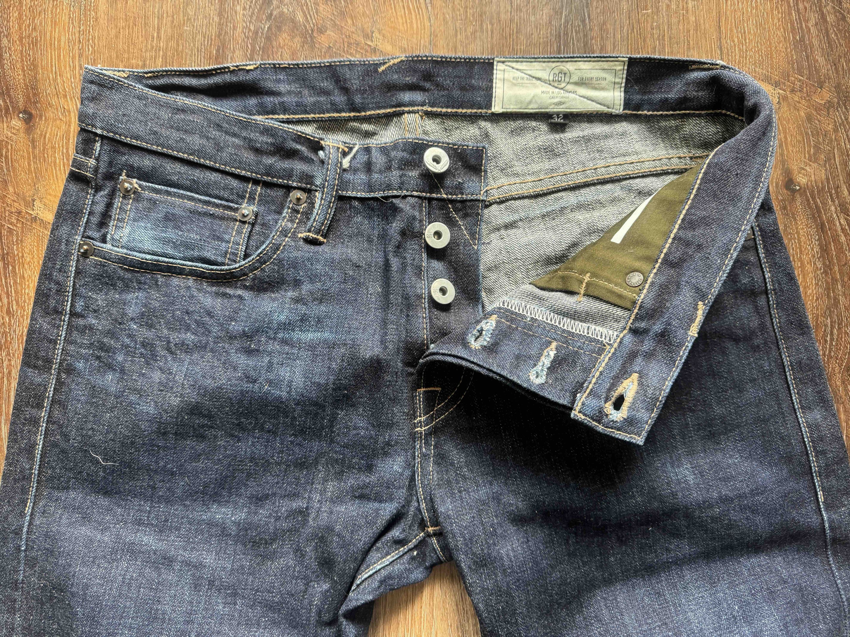 Rogue Territory Rouge Territory/RGT SK Indigo Slim Japanese Selvedge Denim Size US 32 / EU 48 - 2 Thumbnail