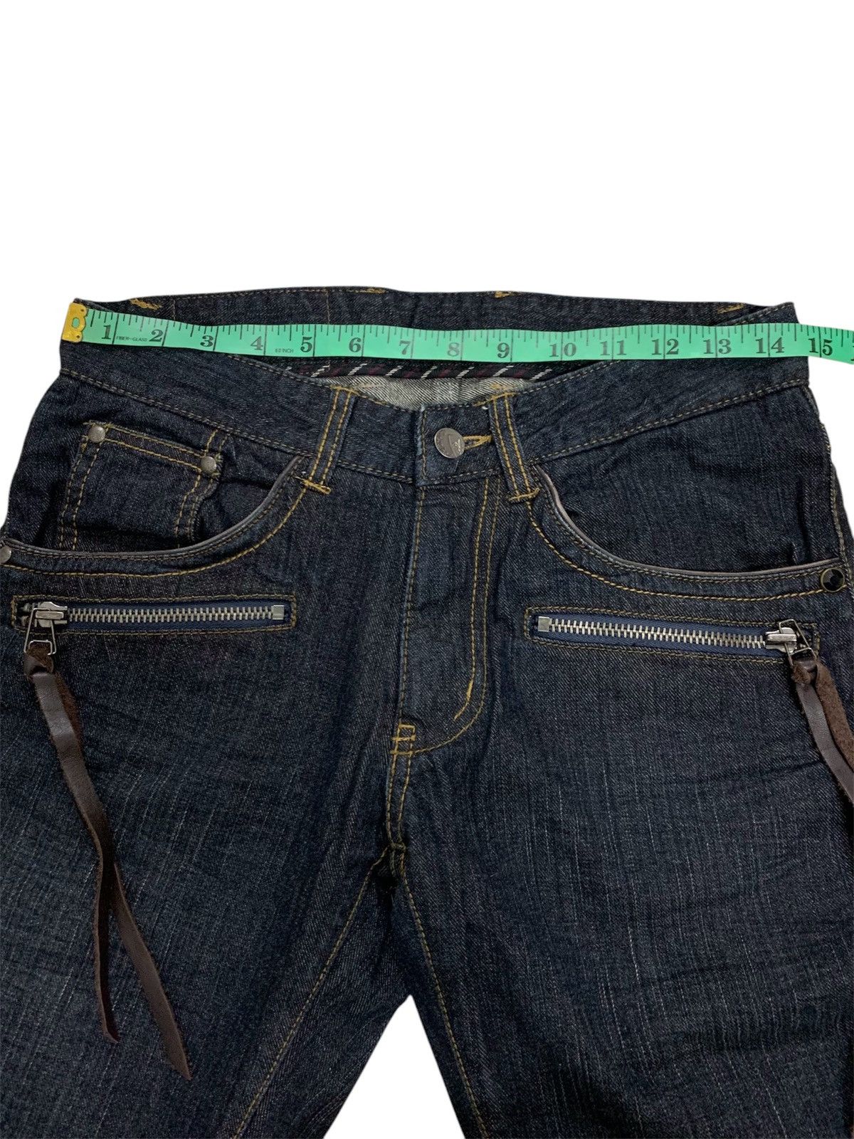 Japanese Brand Custom culture straight cut denim Size US 29 - 3 Thumbnail