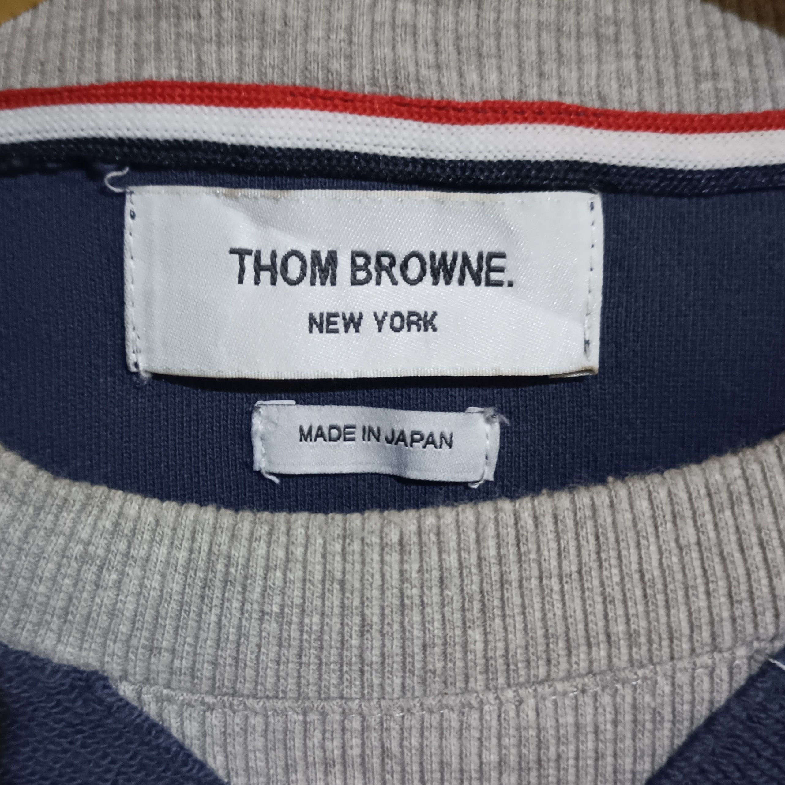 Other Thom Browne Two-Tone Sweatshirt Size US M / EU 48-50 / 2 - 3 Thumbnail