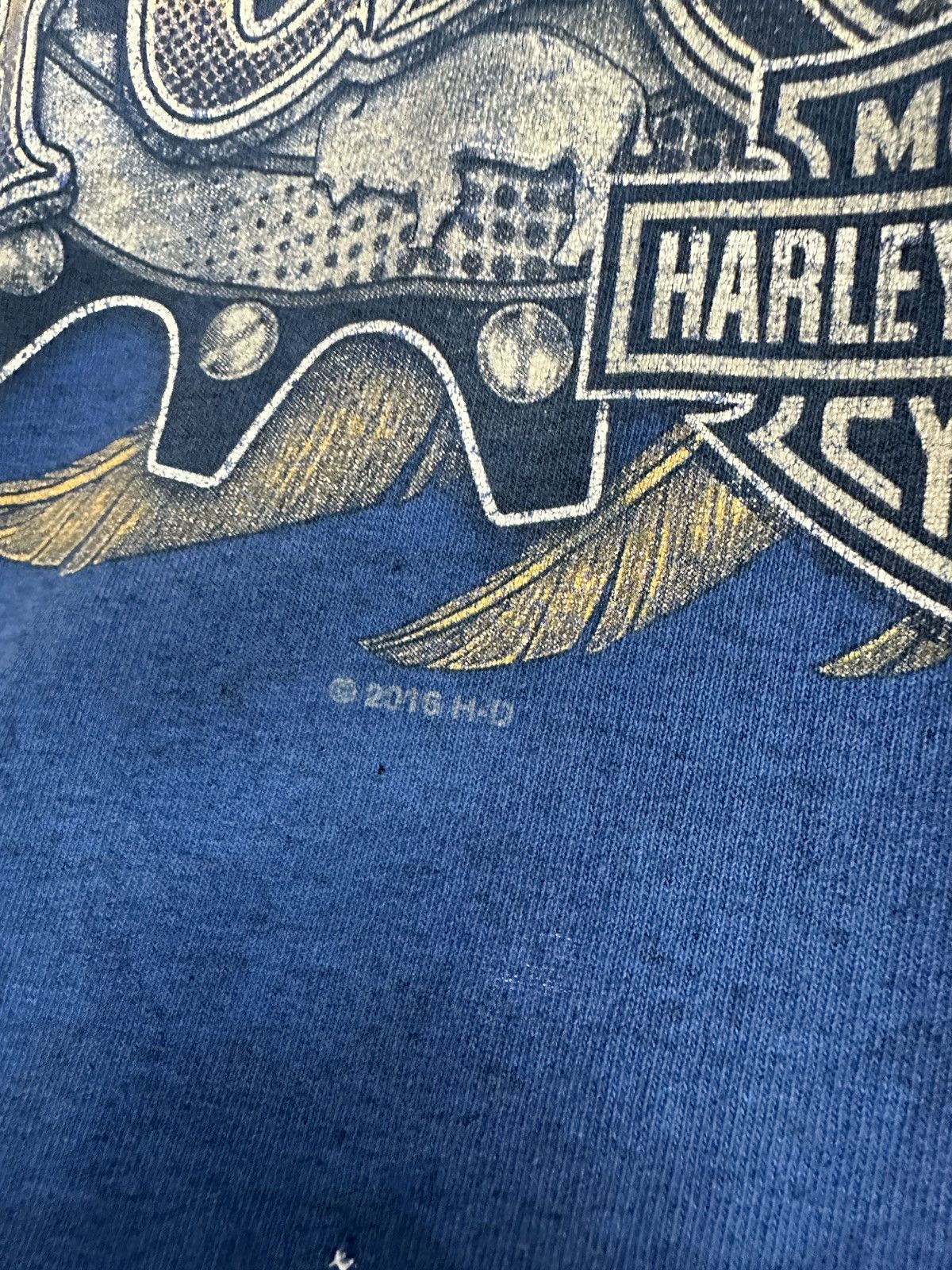 Harley Davidson 2016 Harley Davidson Sturgis South Dakota Eagle Tee Size US XL / EU 56 / 4 - 7 Thumbnail