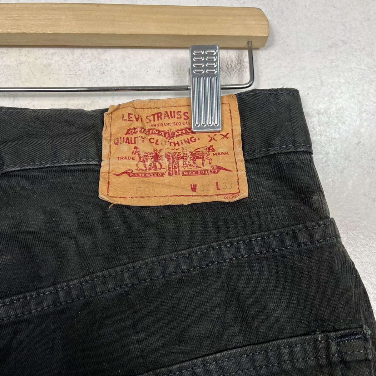 Levi's Vintage Y2k Levis Black Denim Jeans Size US 32 / EU 48 - 16 Thumbnail
