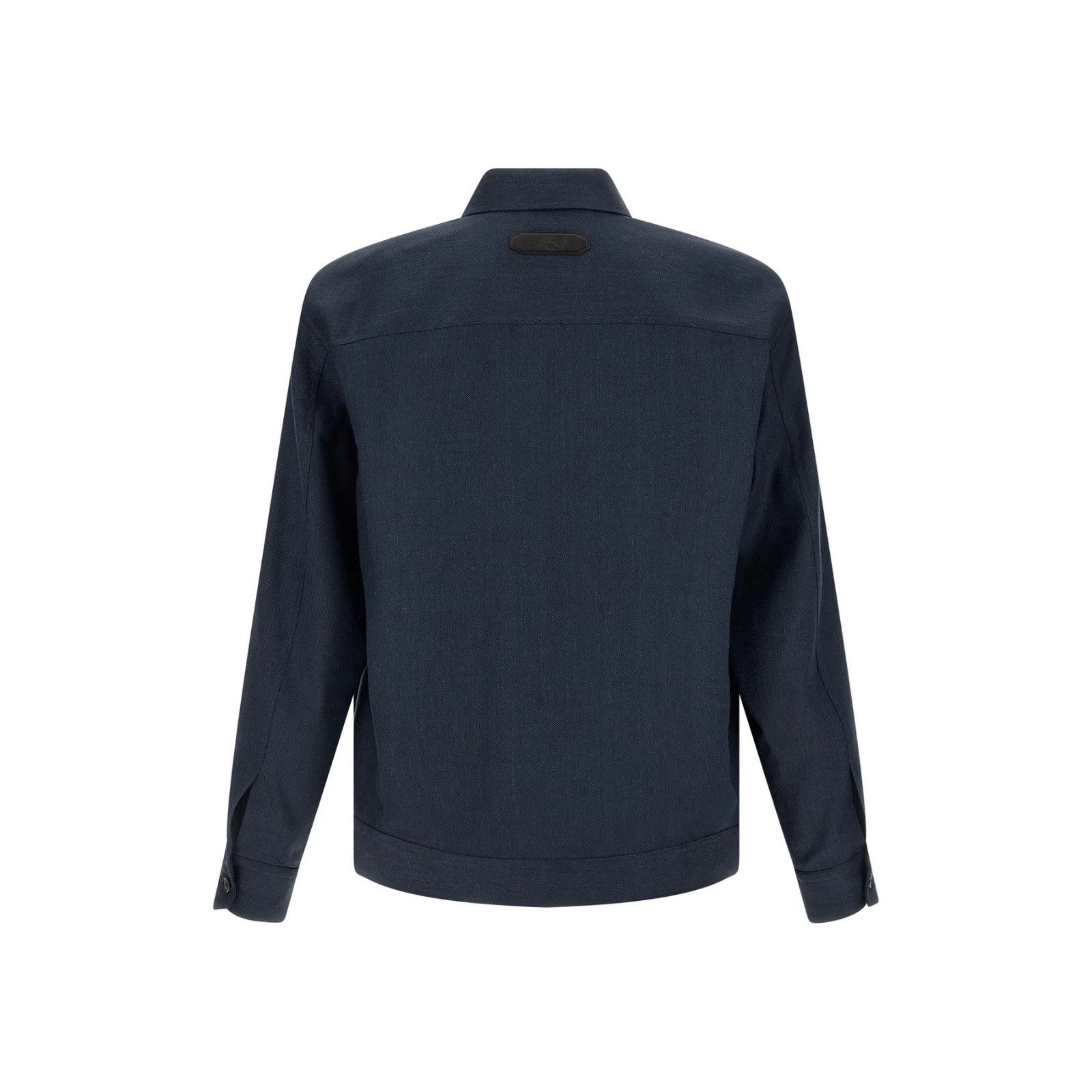 Brioni BRIONI Linen/Wool Blue Jacket New & Authentic (Men's size:L; Size US L / EU 52-54 / 3 - 2 Thumbnail