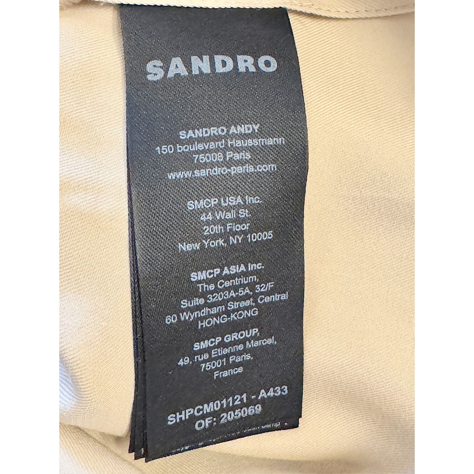 Sandro Sandro NWT Men's Flowy Shirt Size US M / EU 48-50 / 2 - 5 Thumbnail