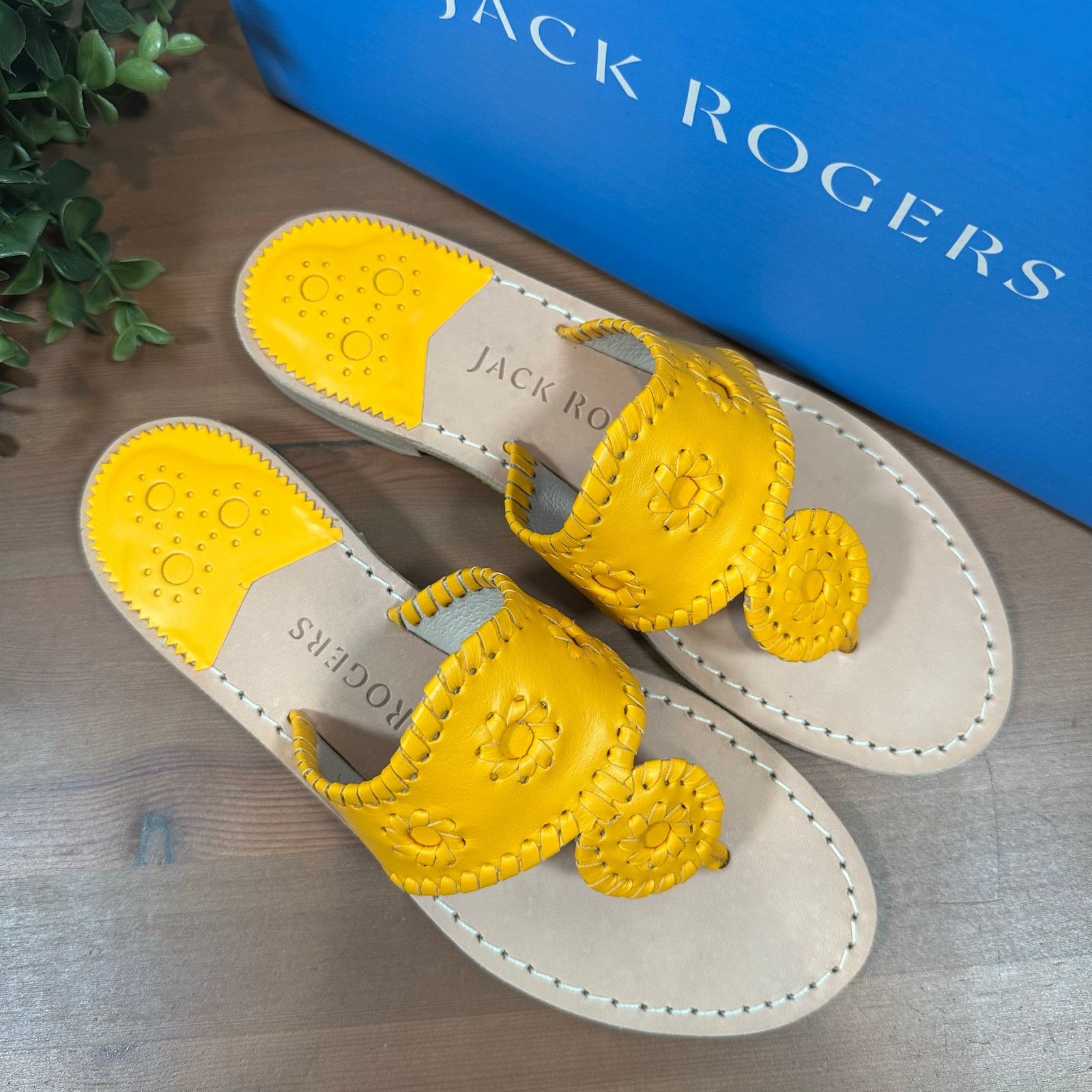 Jack Rogers Jack Rogers Jack Whipstitch Flat Sandals Size 6.5 $128 Size US 6.5 / IT 36.5 - 2 Thumbnail