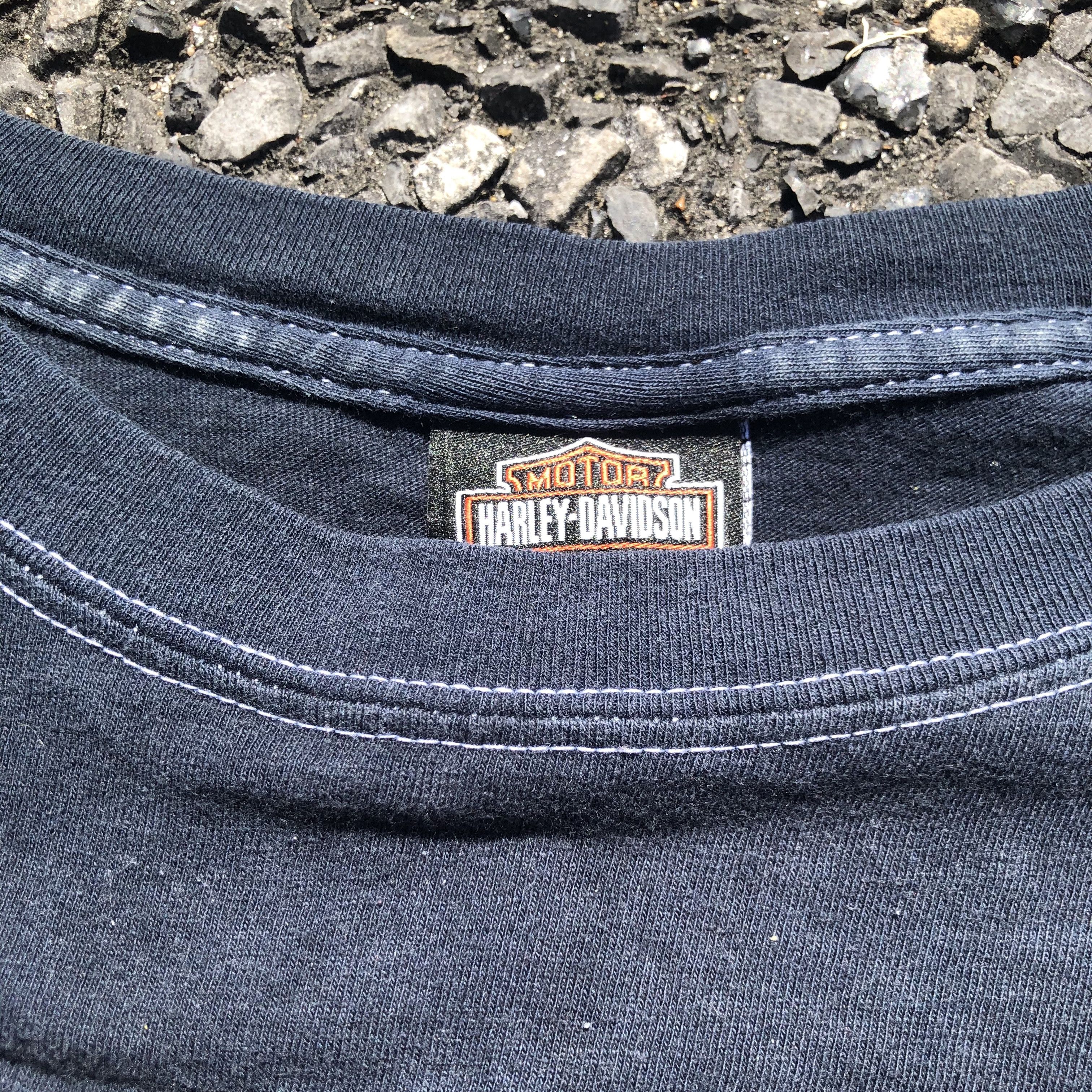 Harley Davidson Vintage 2002 Harley Davidson Tie Dye Longsleeve Size US XL / EU 56 / 4 - 5 Thumbnail